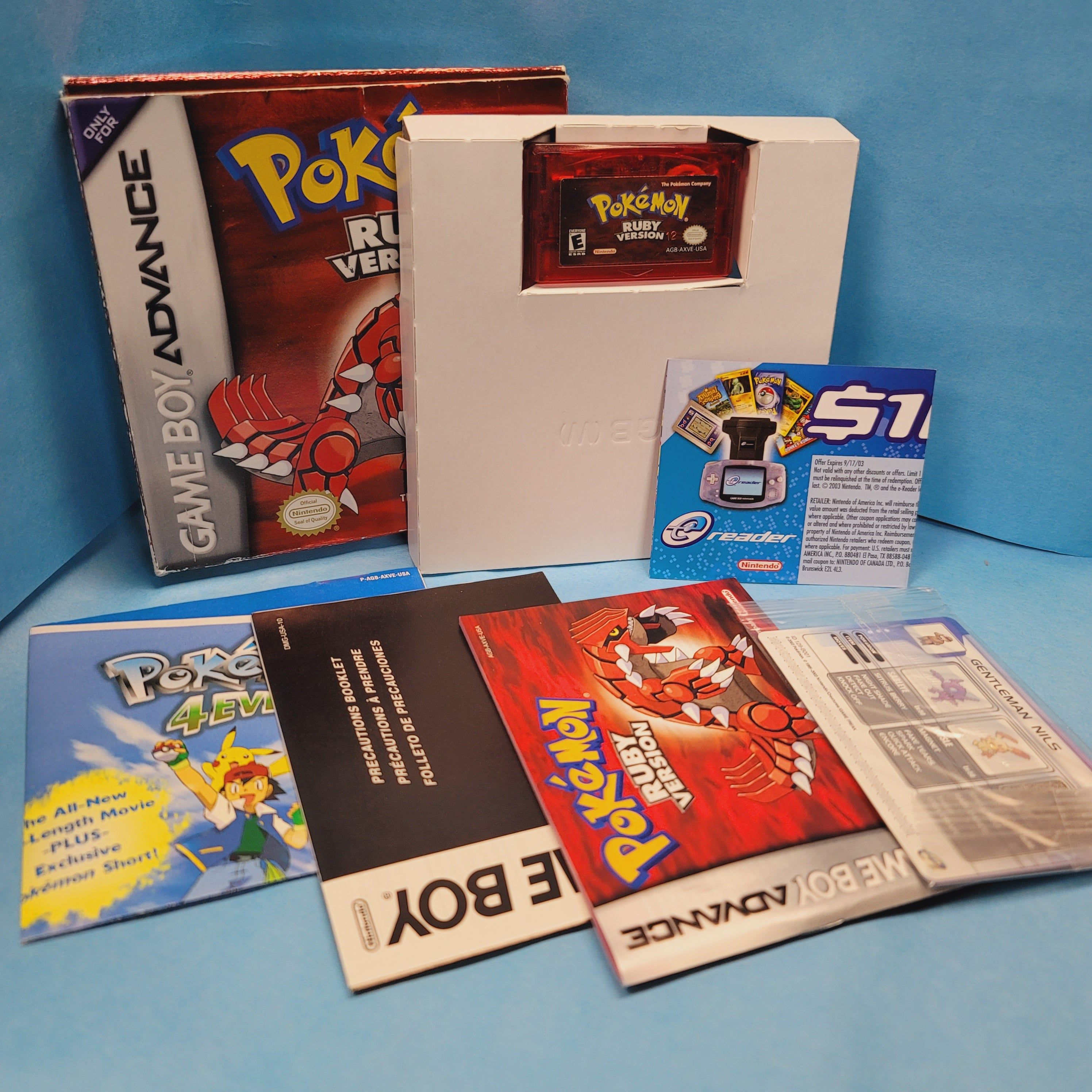 GBA - Pokemon Ruby (Complete in Box / A / With Manual)