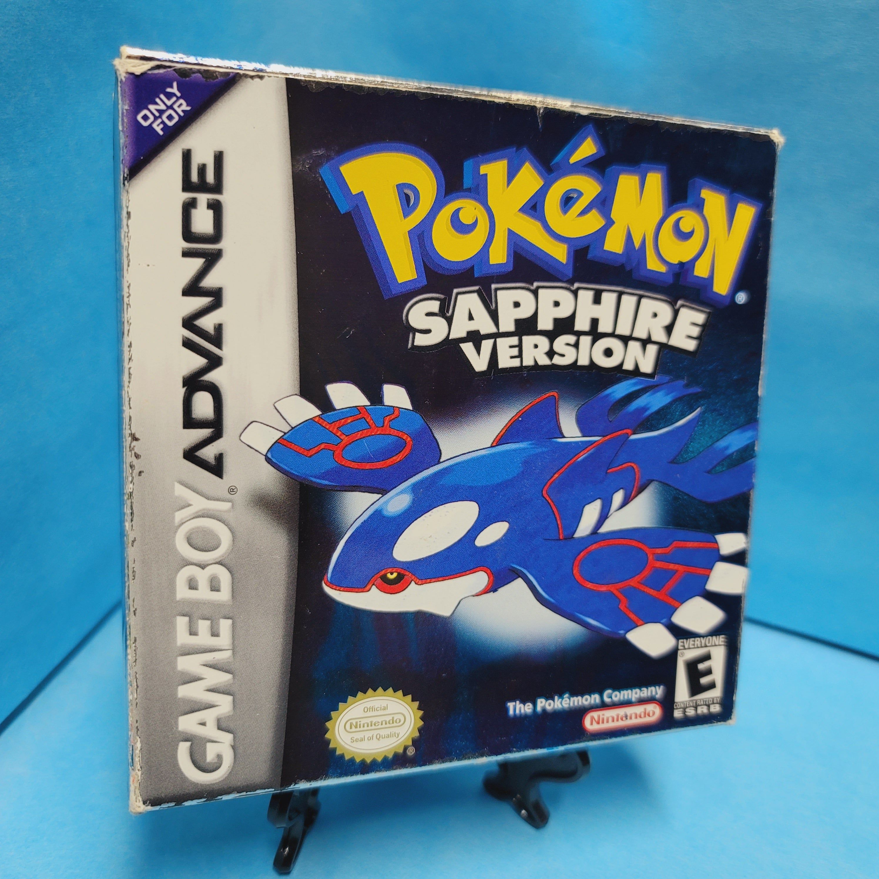 GBA - Pokemon Sapphire (Complete in Box / B+ / With Manual)