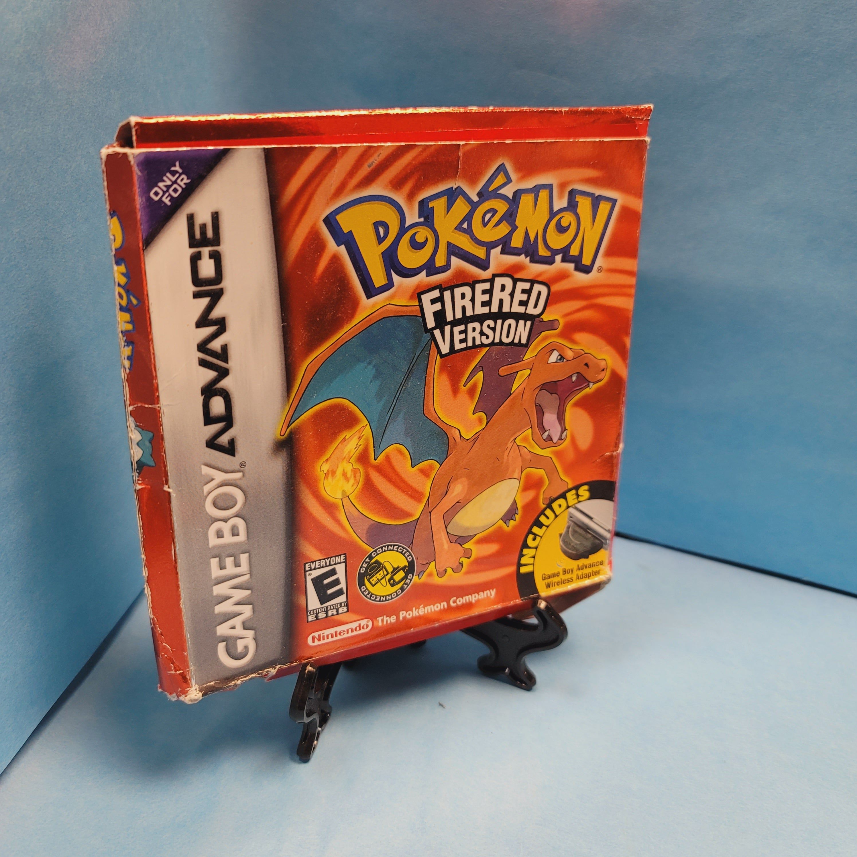 GBA - Pokemon Fire Red (Complete in Box / D / Rough Manual)