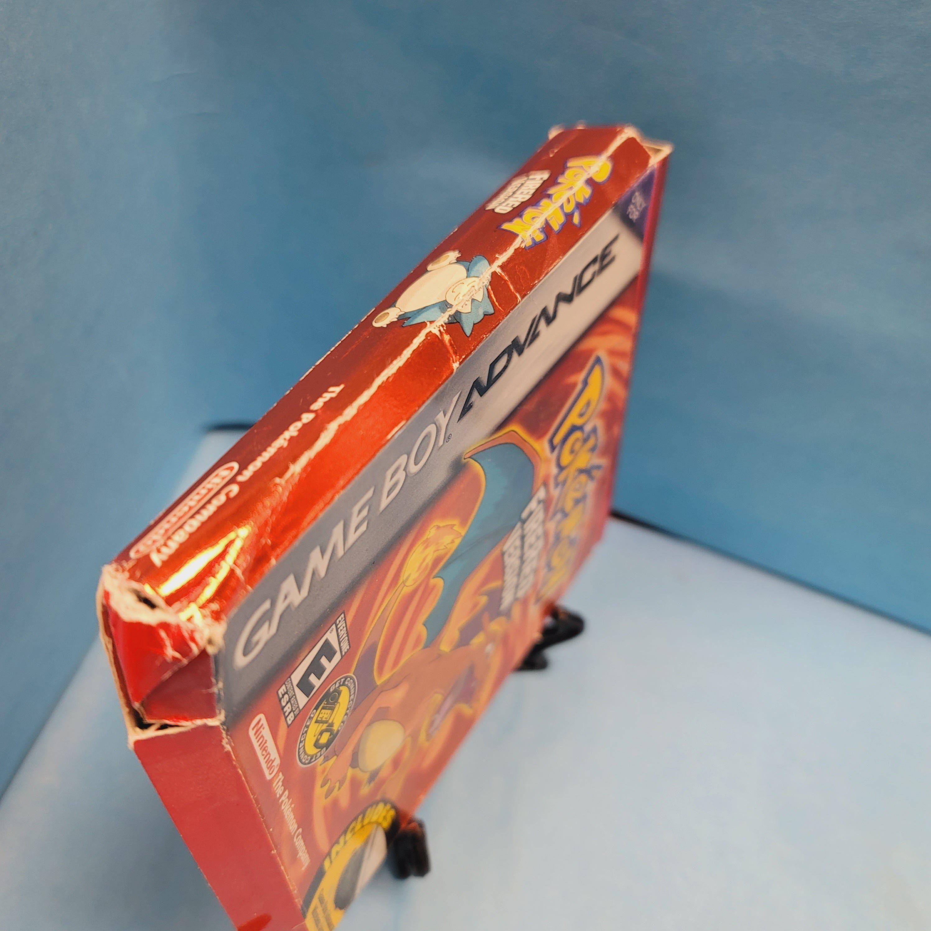 GBA - Pokemon Fire Red (Complete in Box / D / Rough Manual)