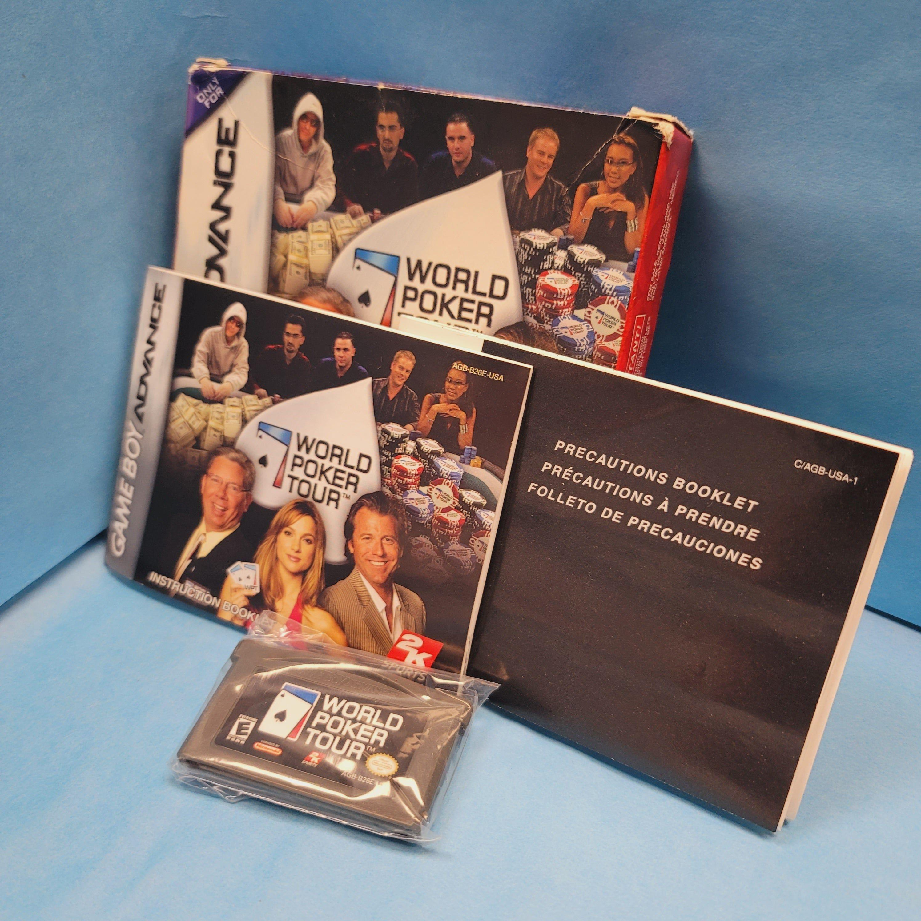 GBA - World Poker Tour (Complete in Box / B / With Manual)