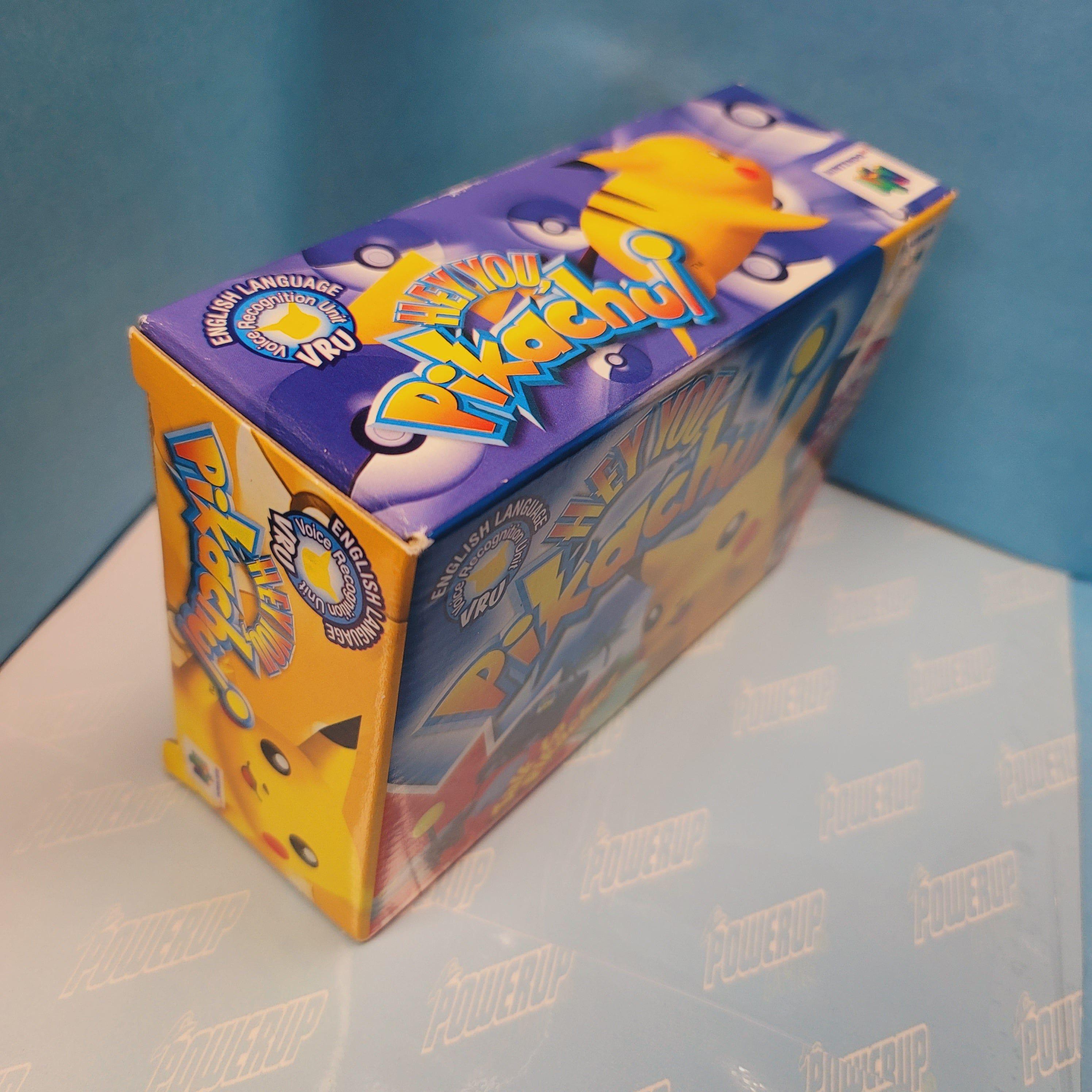 N64 - Hey You Pikachu (Complet dans la boîte / B / Avec manuel / Pas de clip de contrôleur)