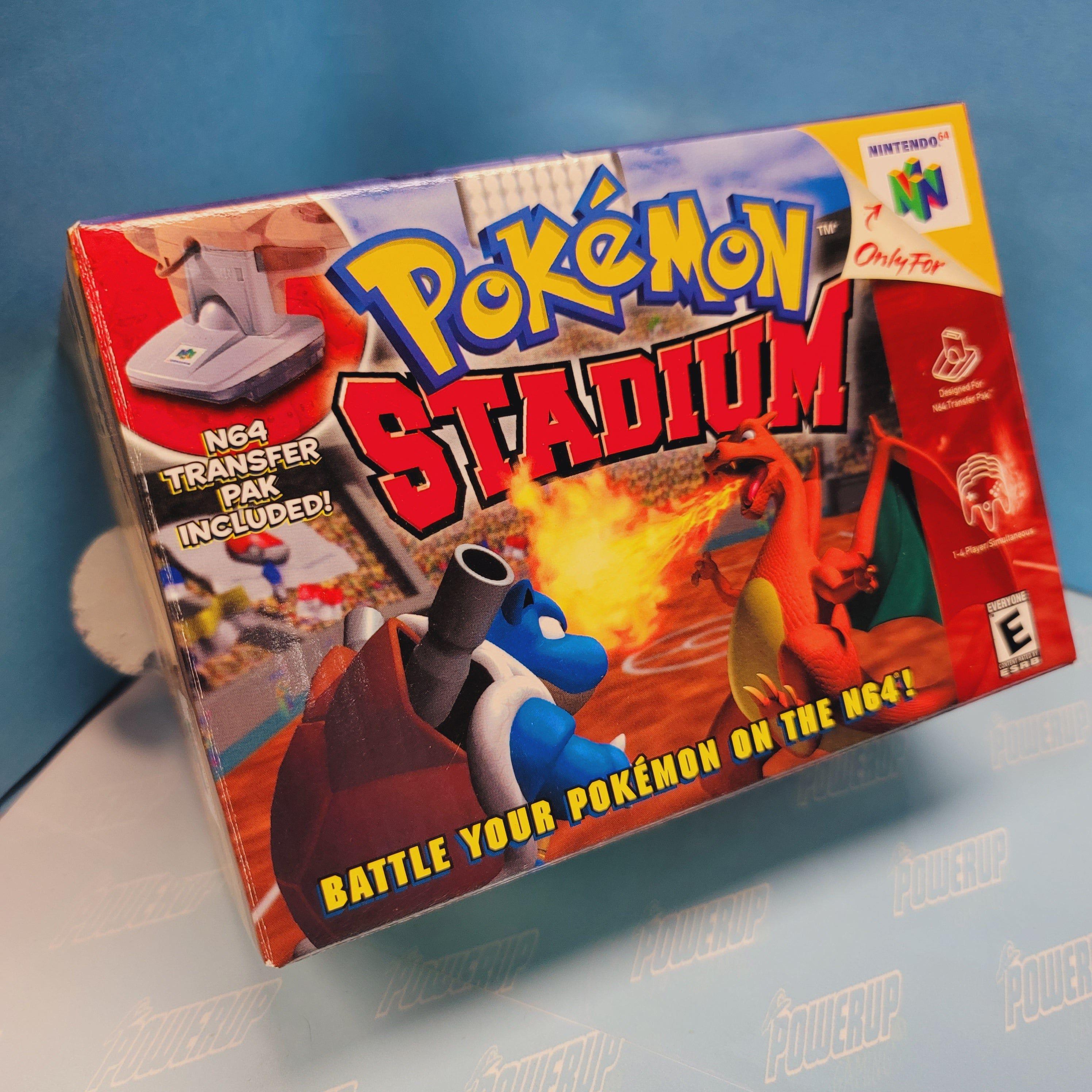 N64 - Pokemon Stadium (Complete in Box / A / With Manual)