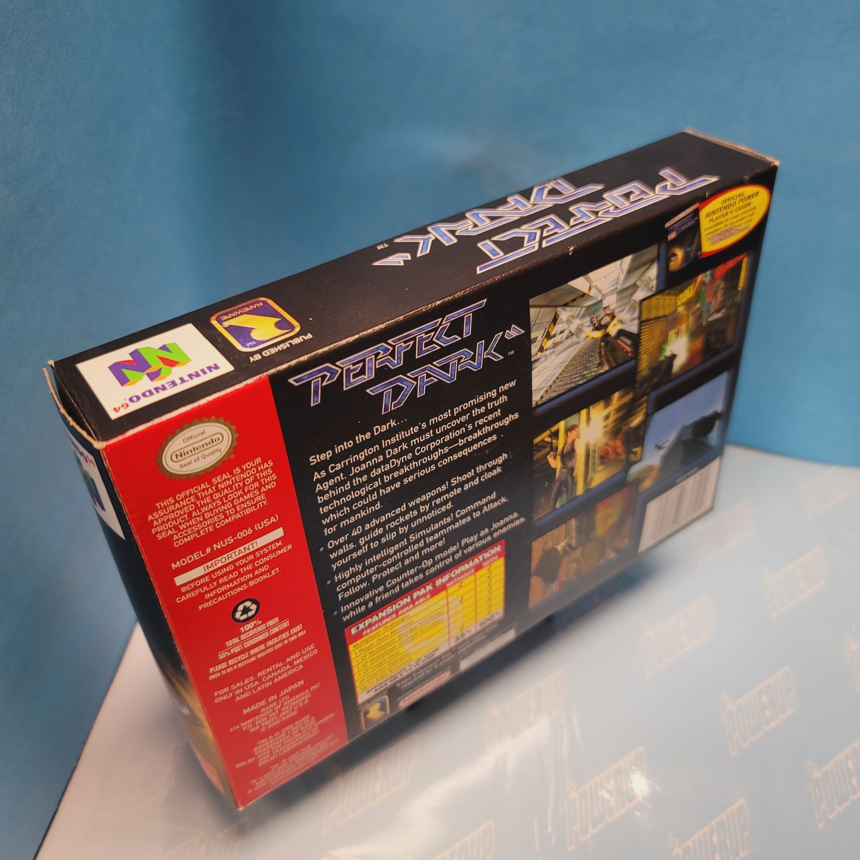 N64 - Perfect Dark (Complete in Box / A+ / With Manual)