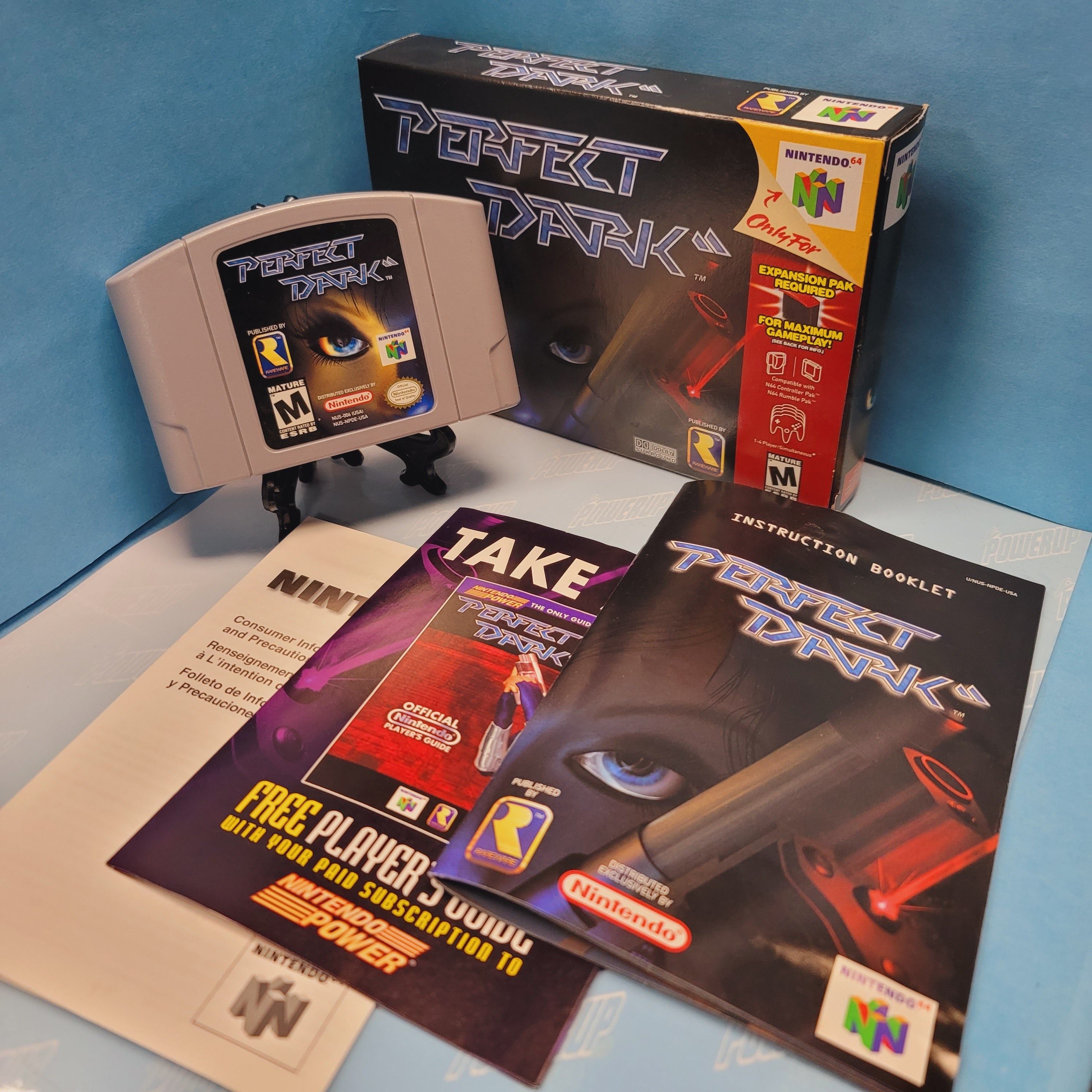 N64 - Perfect Dark (Complete in Box / A+ / With Manual)