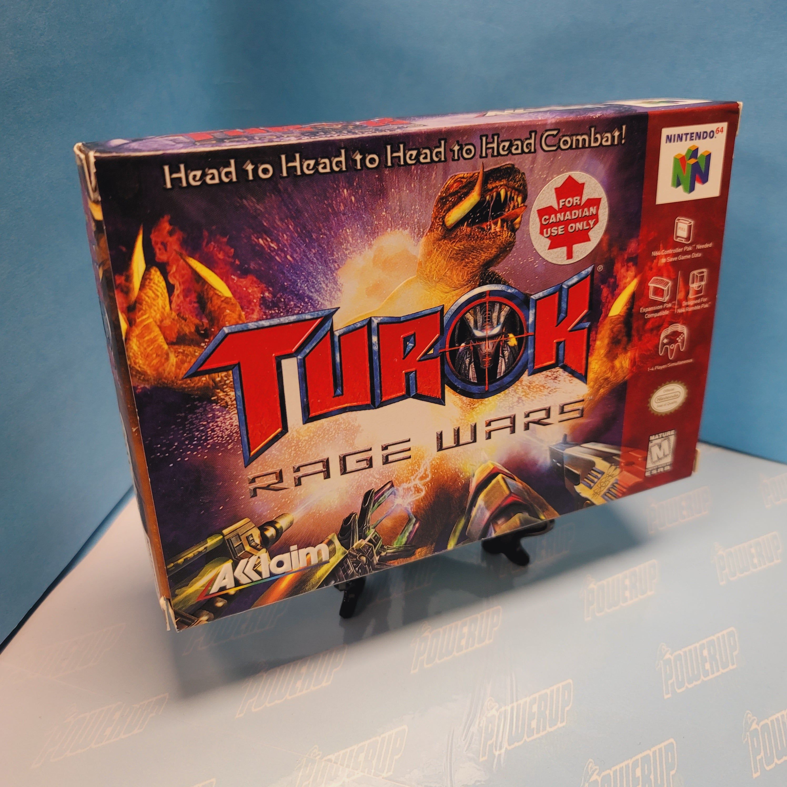 N64 - Turok Rage Wars (Complete in Box / A- / With Manual)
