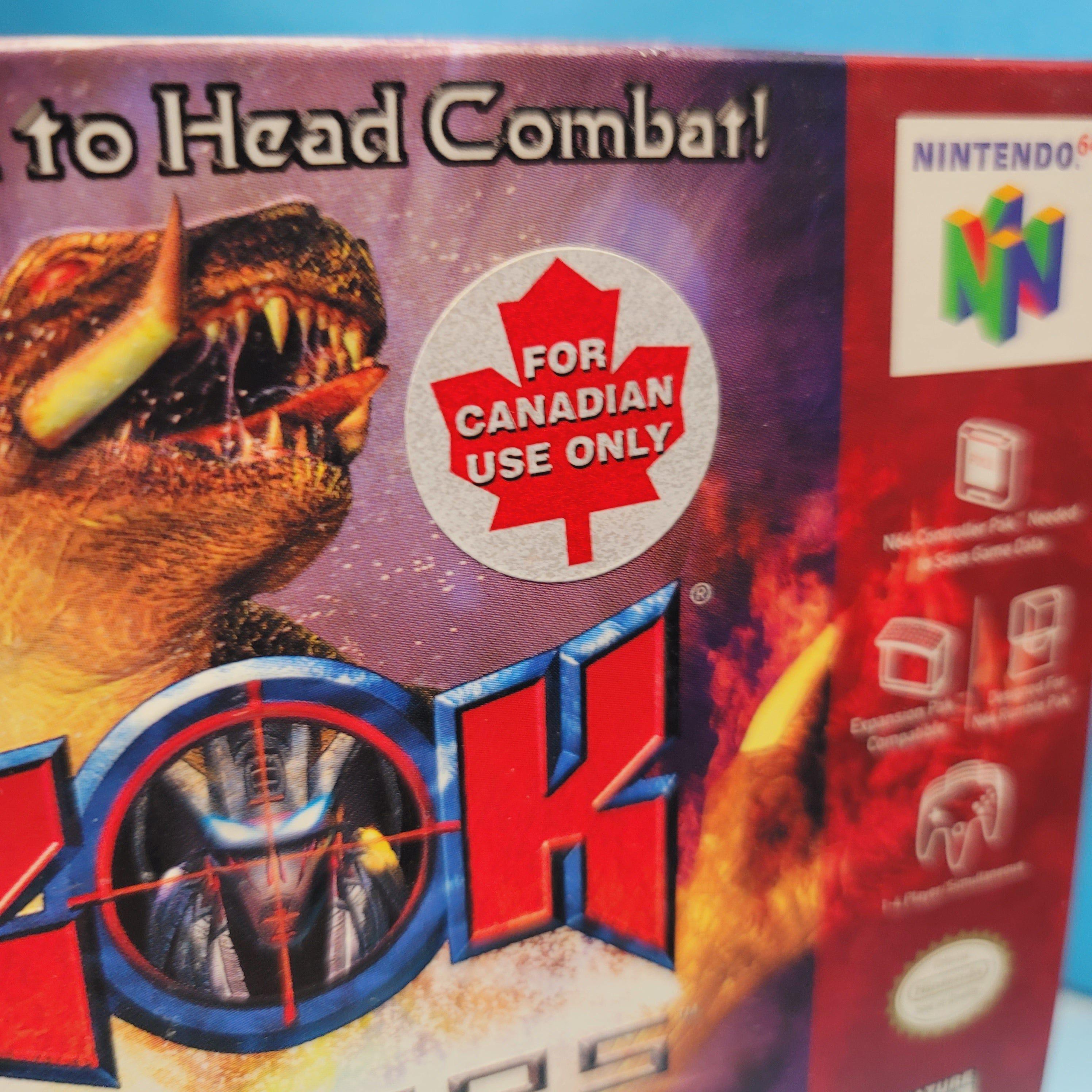 N64 - Turok Rage Wars (Complete in Box / A- / With Manual)