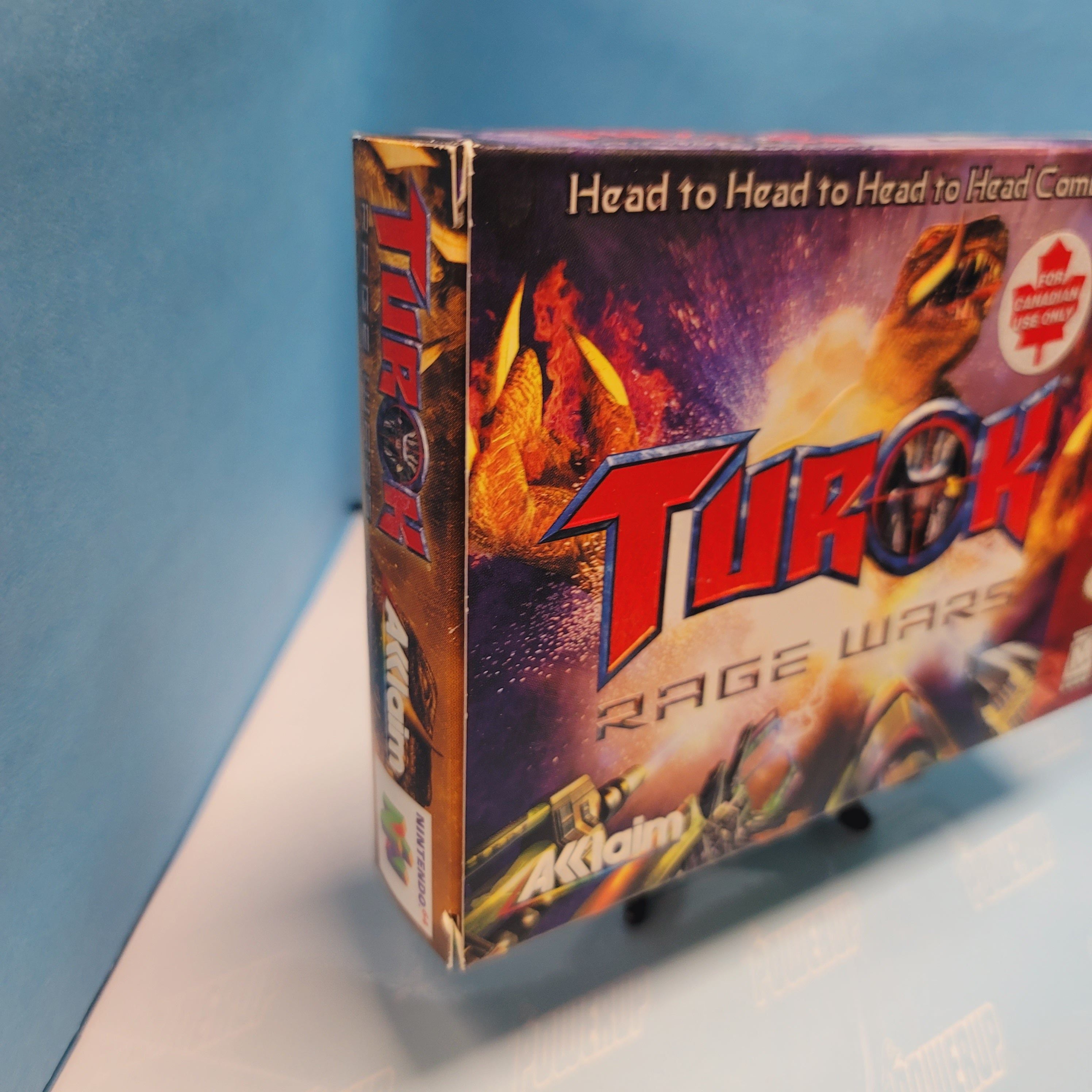 N64 - Turok Rage Wars (Complete in Box / A- / With Manual)