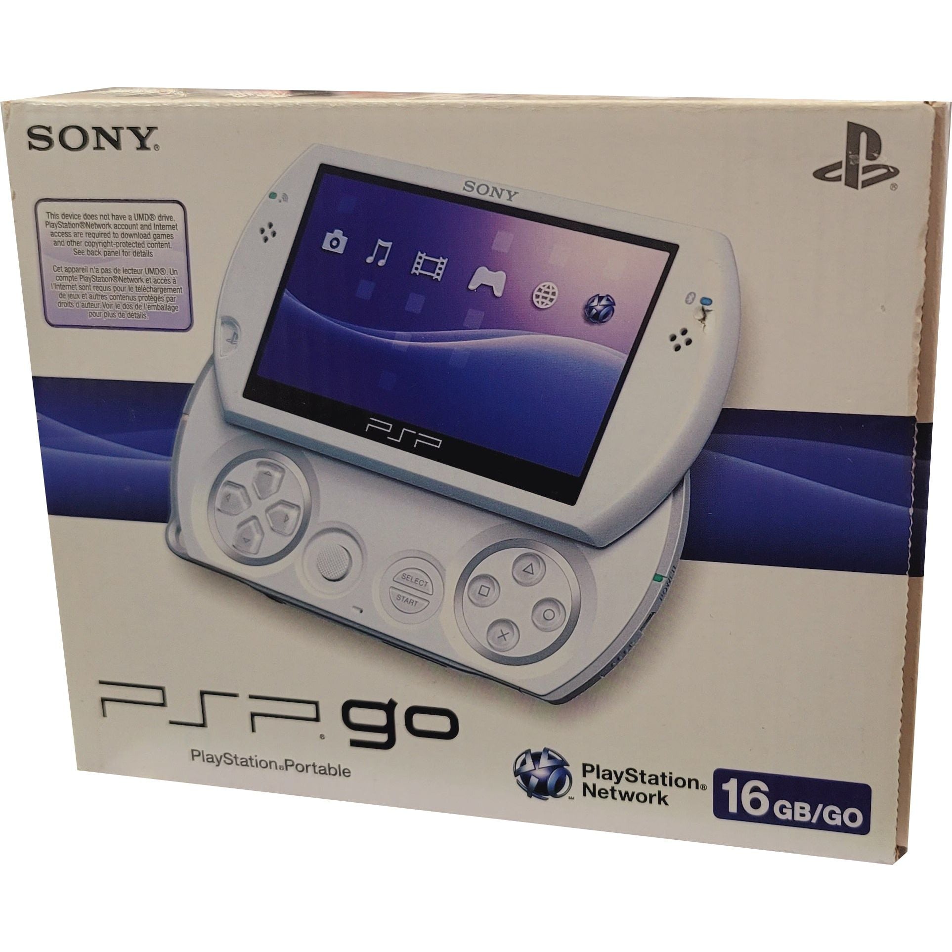 PSP GO System - White (Complete in Box)