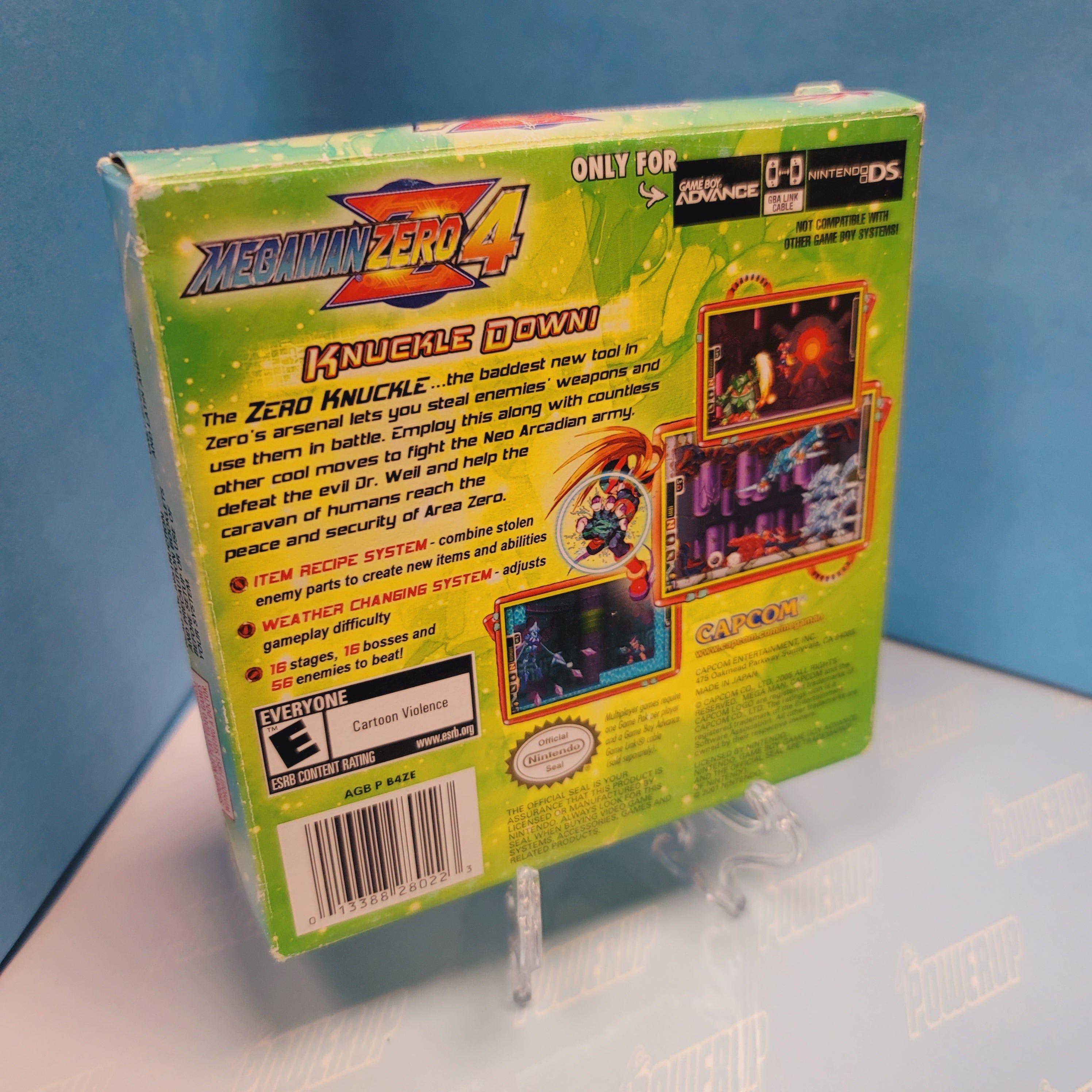 GBA - Mega Man Zero 4 (Complet en Boite / B / Avec Manuel)