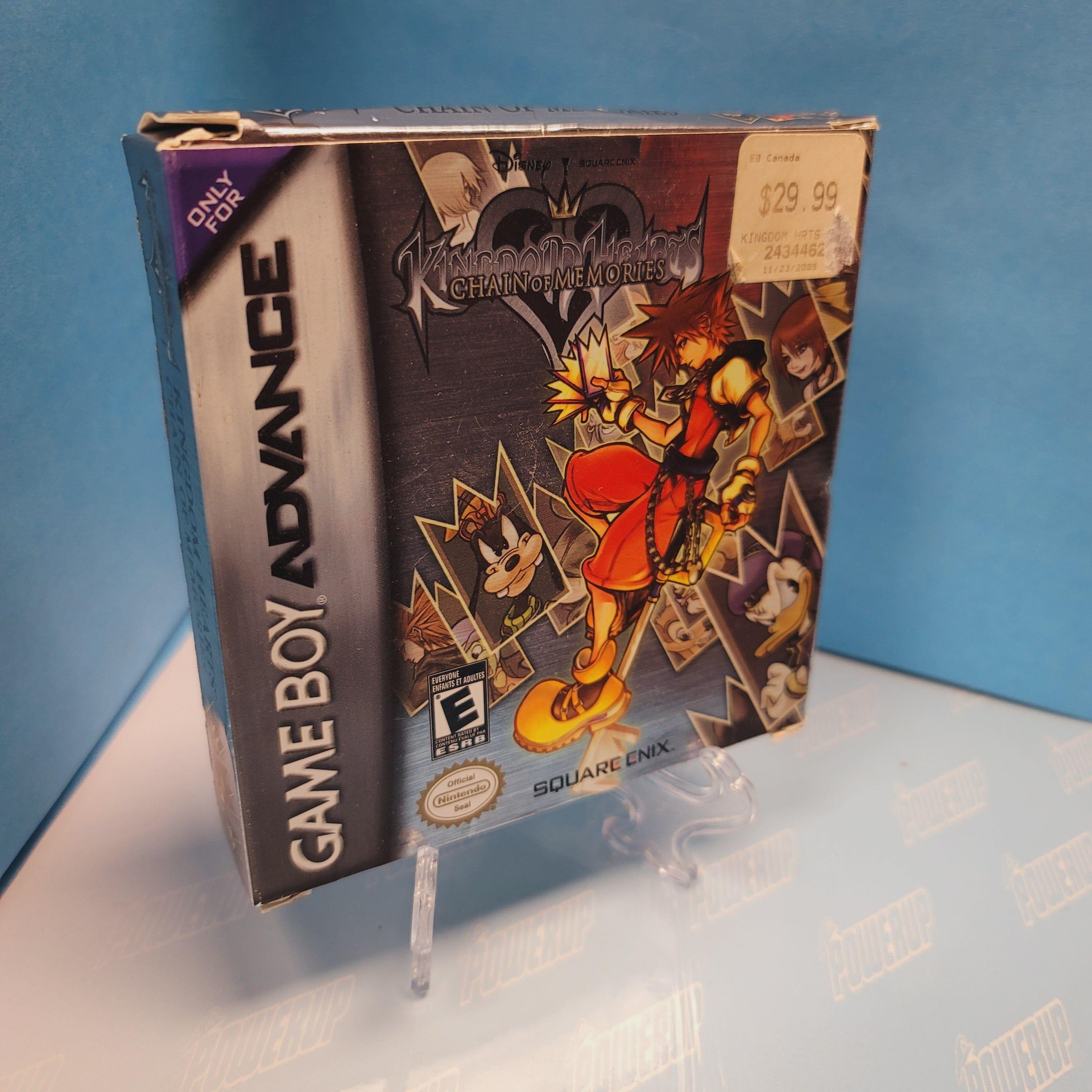 GBA - Kingdom Hearts Chain of Memories (Complete in Box / B- / With Manual)