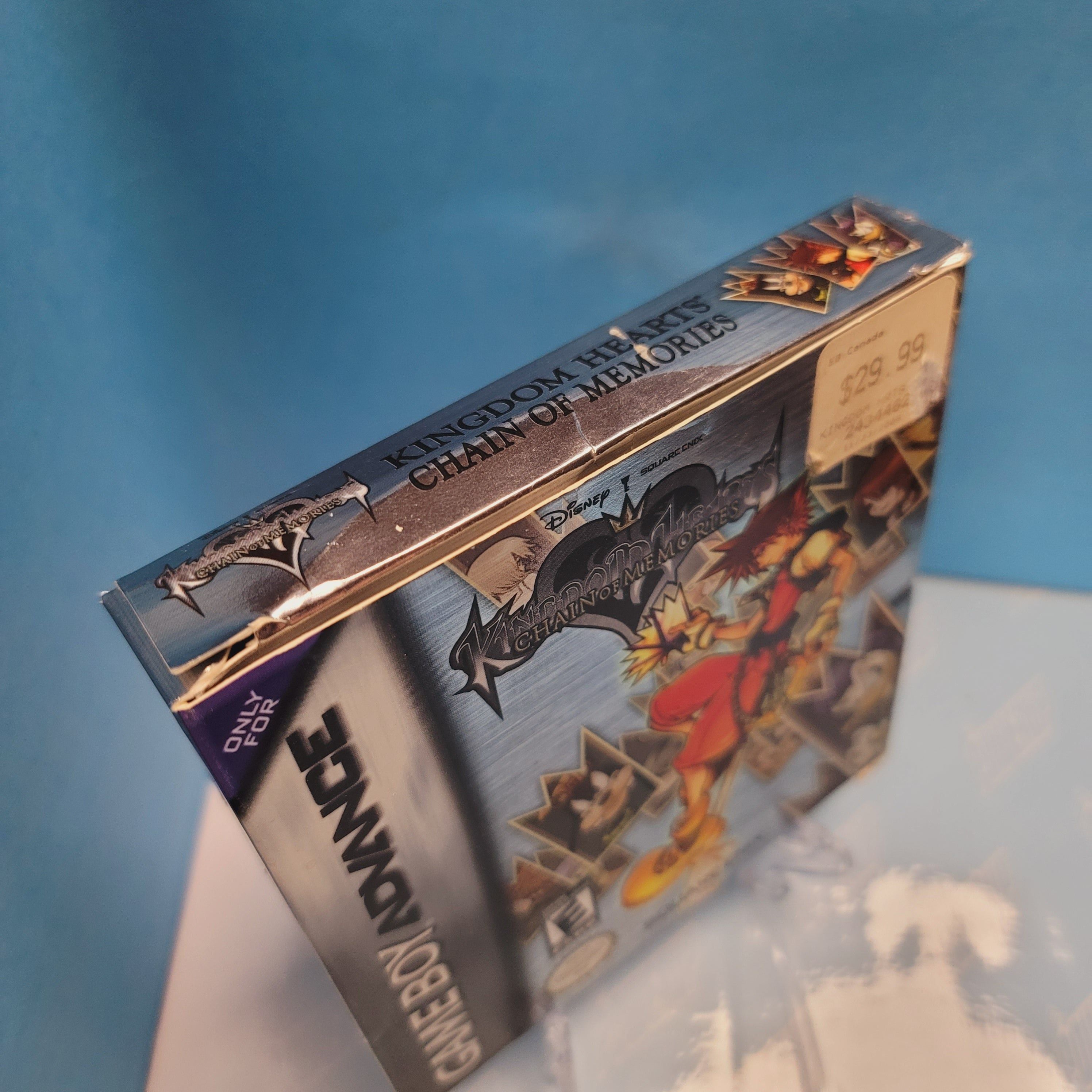 GBA - Kingdom Hearts Chain of Memories (Complete in Box / B- / With Manual)