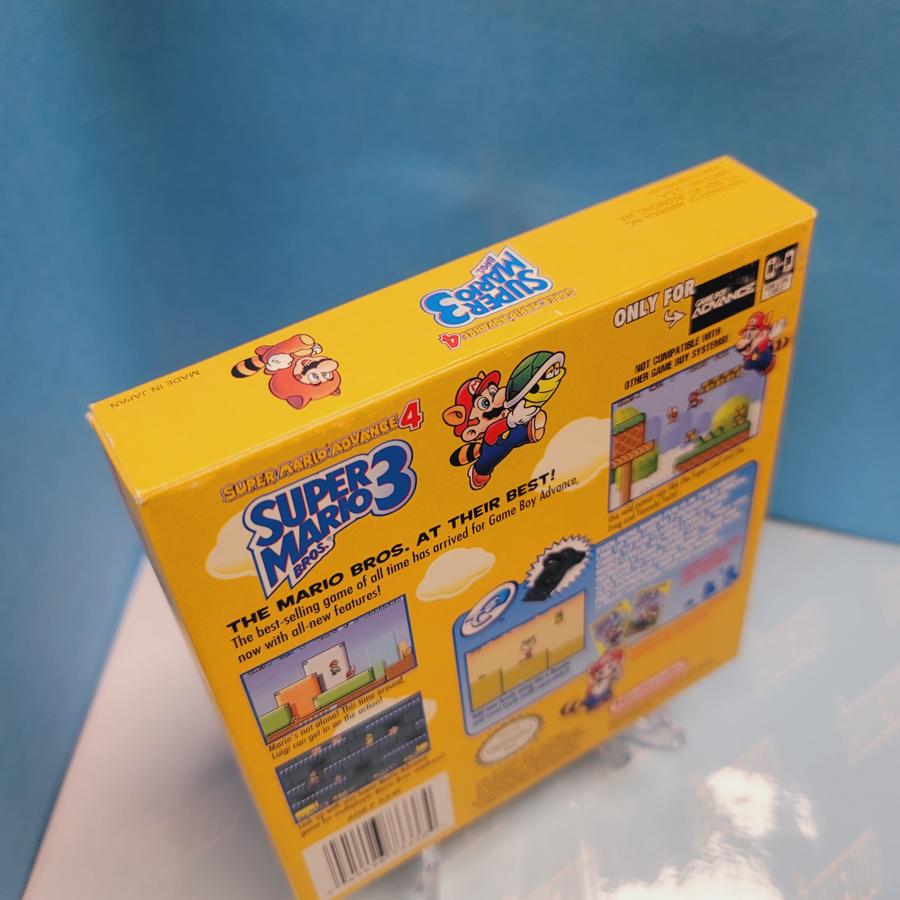 GBA - Super Mario Advance 4 Super Mario Bros 3 (Complete in Box / A / With Manual)