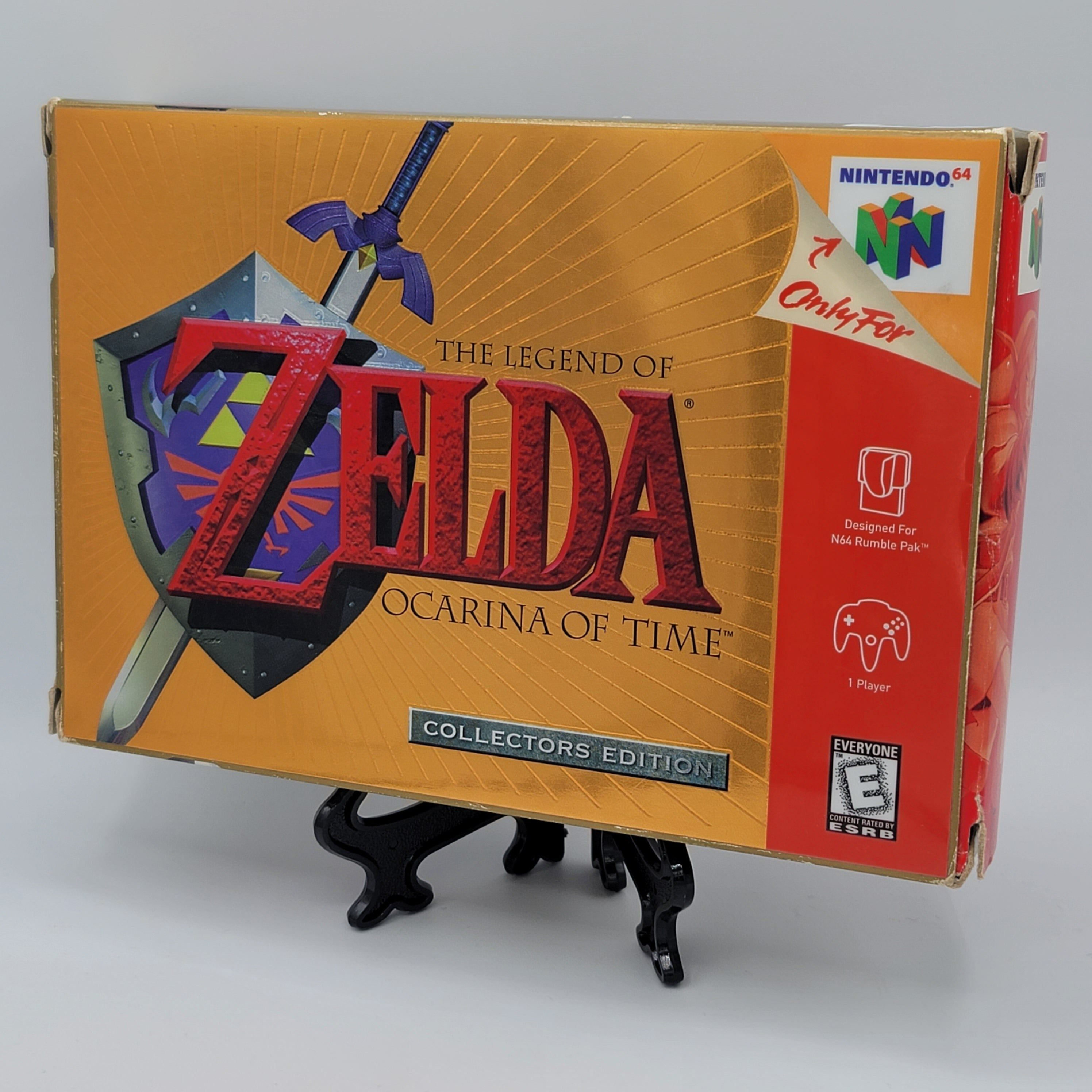 N64 - The Legend of Zelda Ocarina of Time Collectors Edition (Complet en boîte / A- / Avec manuel)