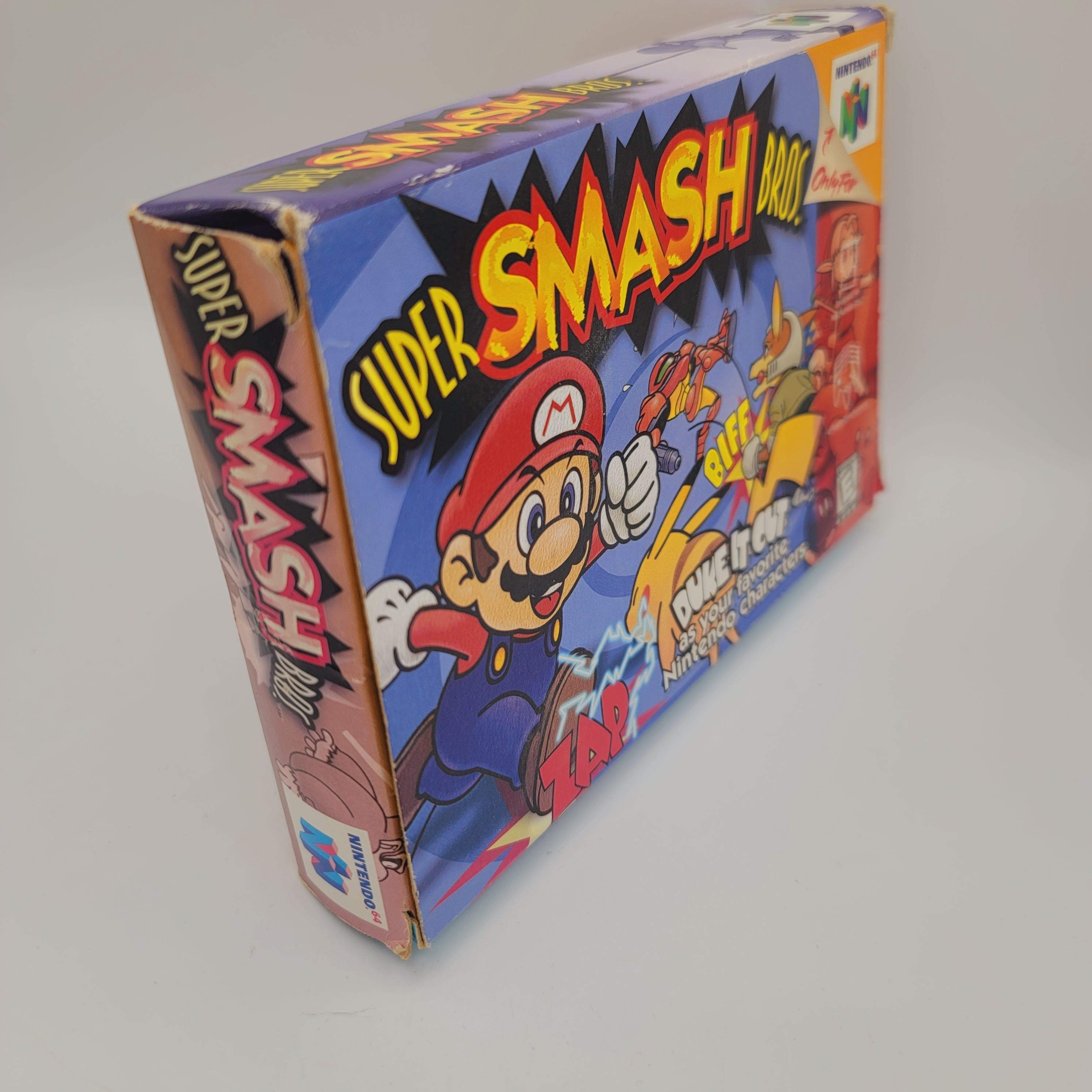 N64 - Super Smash Bros. (Complet en boîte / A / Avec manuel)