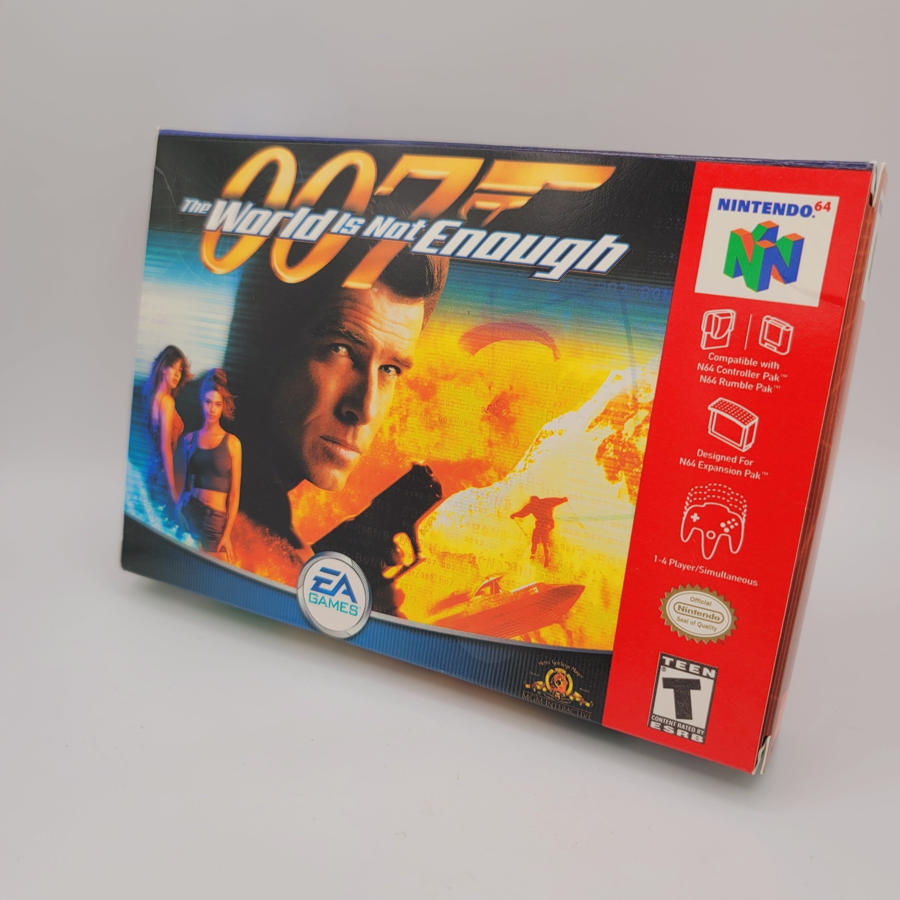 N64 - 007 The World is Not Enough (Complete in Box / A / With Manual)