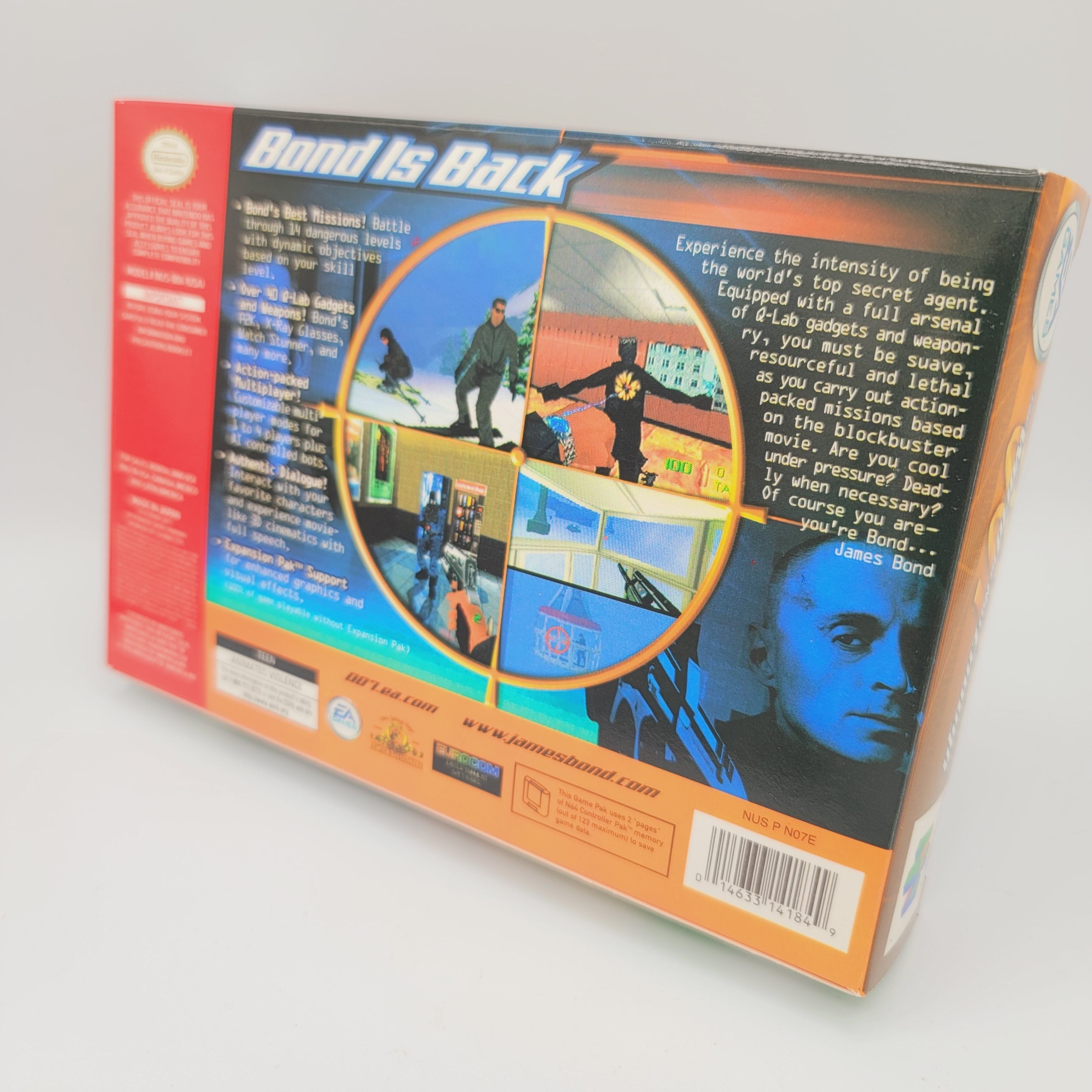 N64 - 007 The World is Not Enough (Complete in Box / A / With Manual)