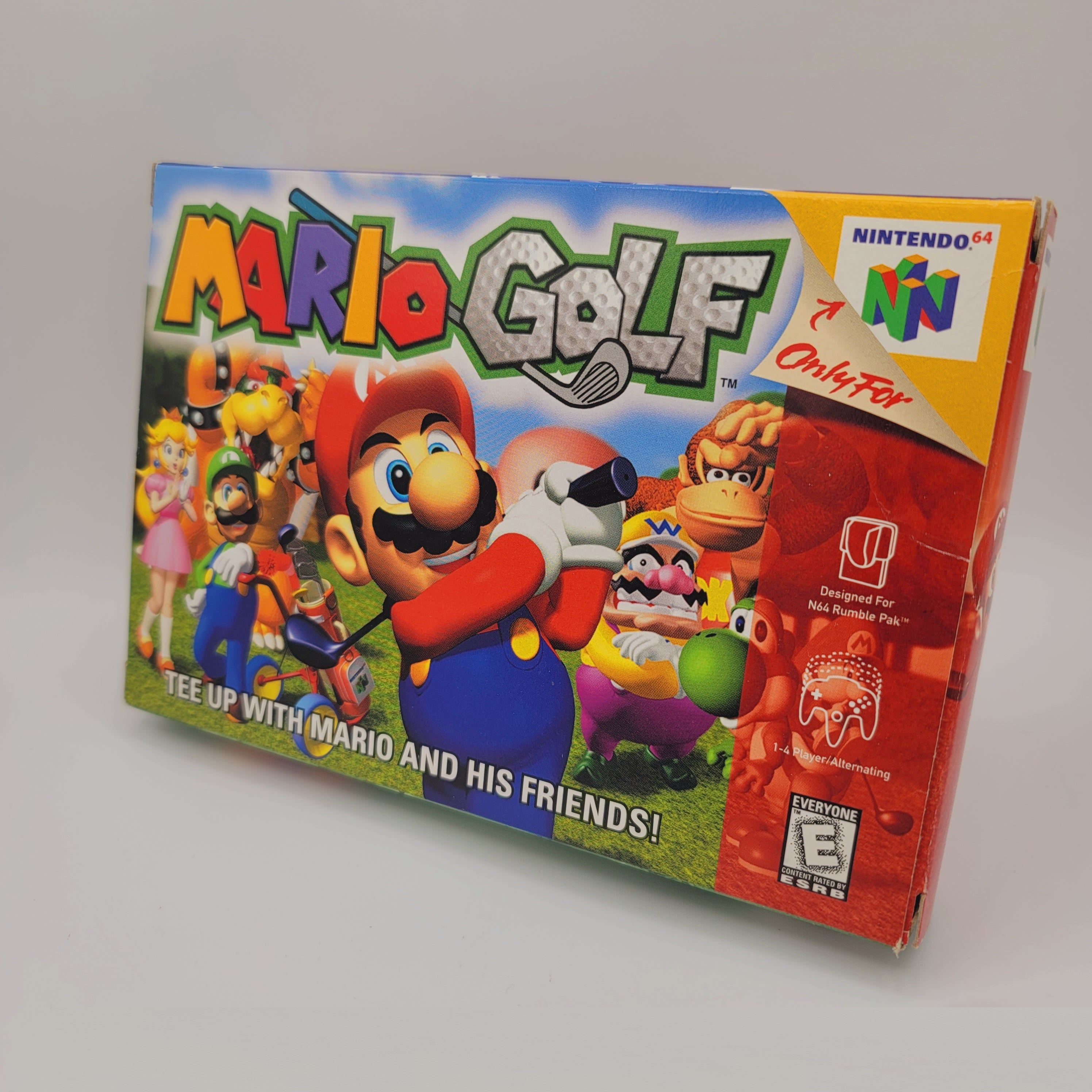 N64 - Mario Golf (Complet en Boite / A / Avec Manuel)