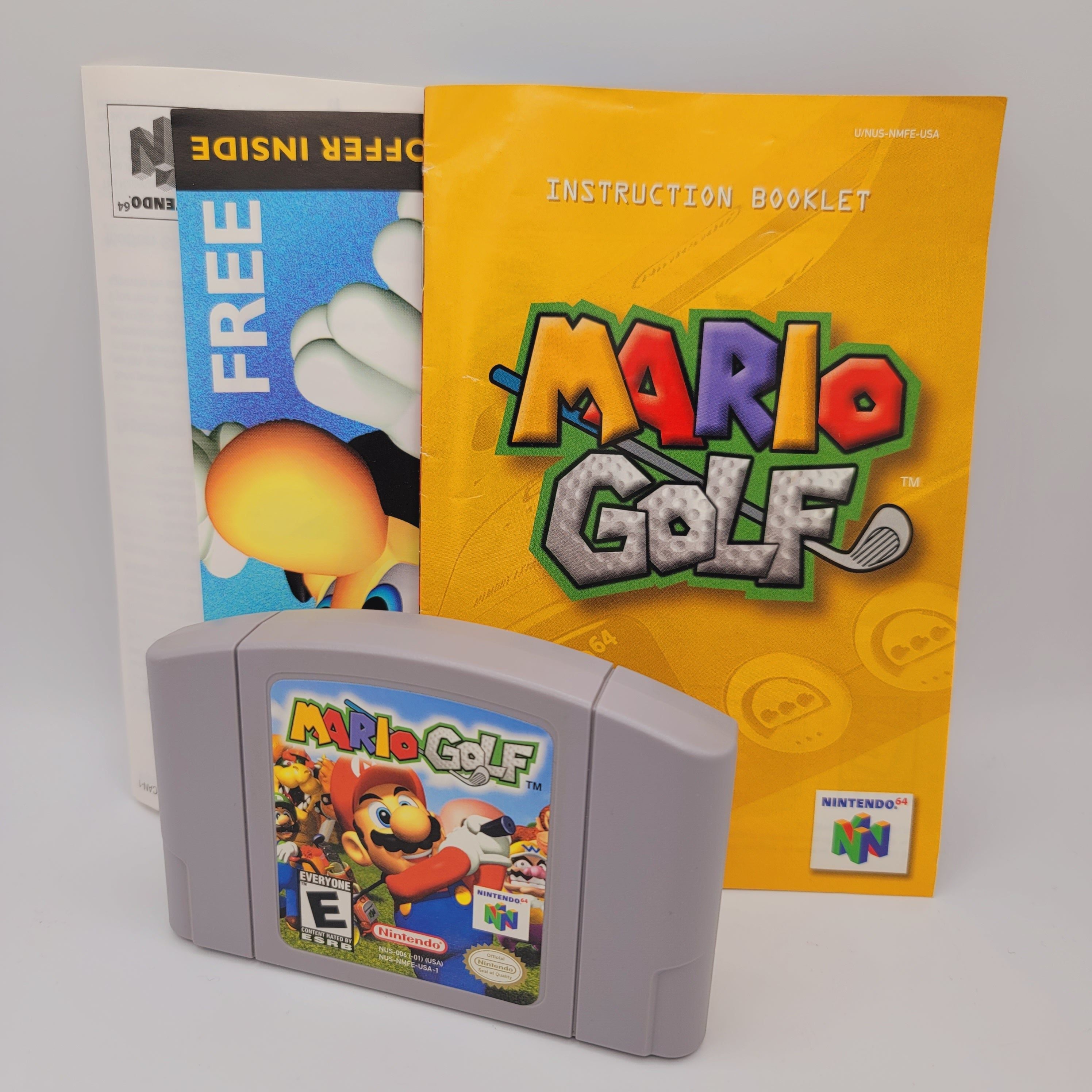 N64 - Mario Golf (Complete in Box / A / With Manual)