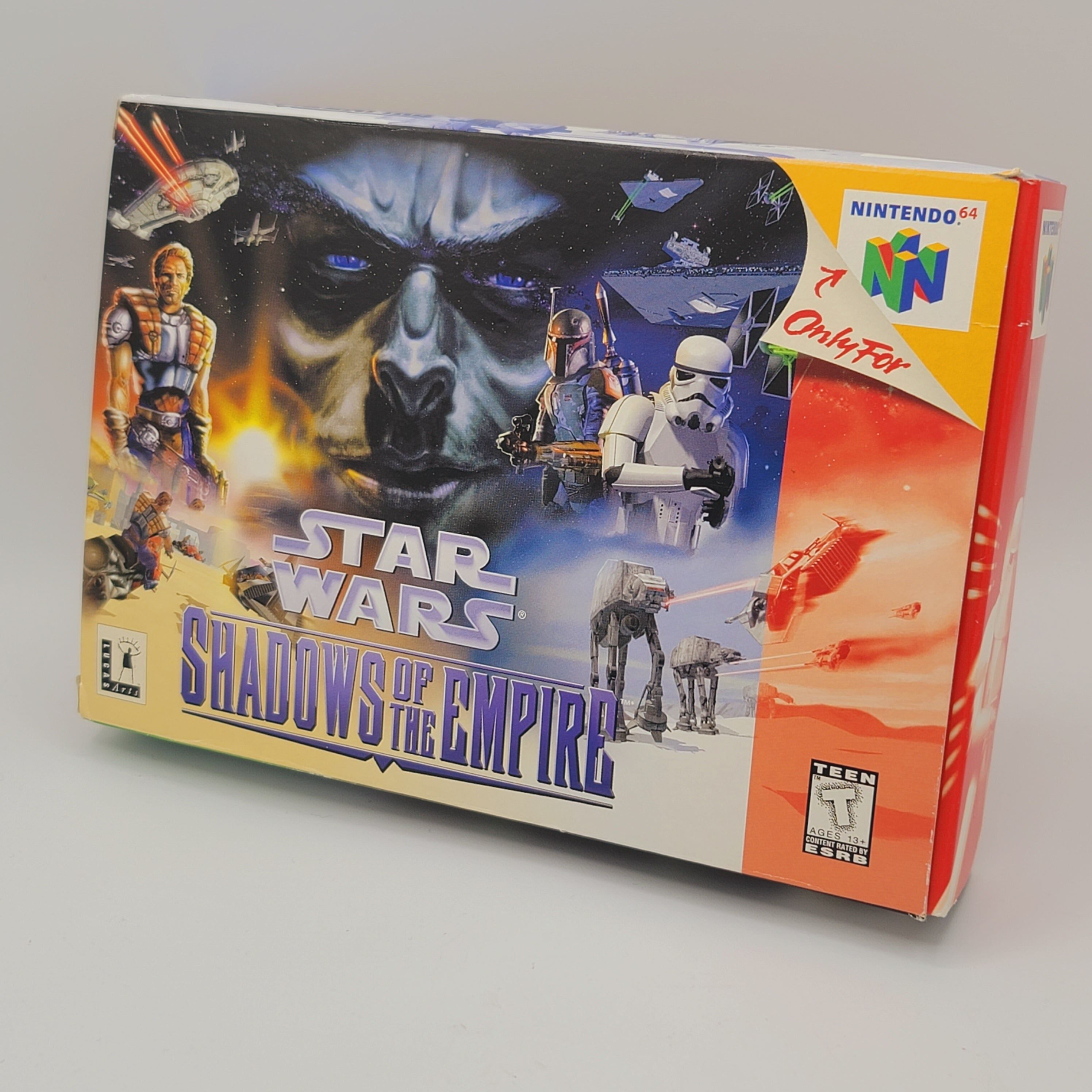 N64 - Star Wars Les Ombres de l'Empire (Complet en Boite / A / Avec Manuel)