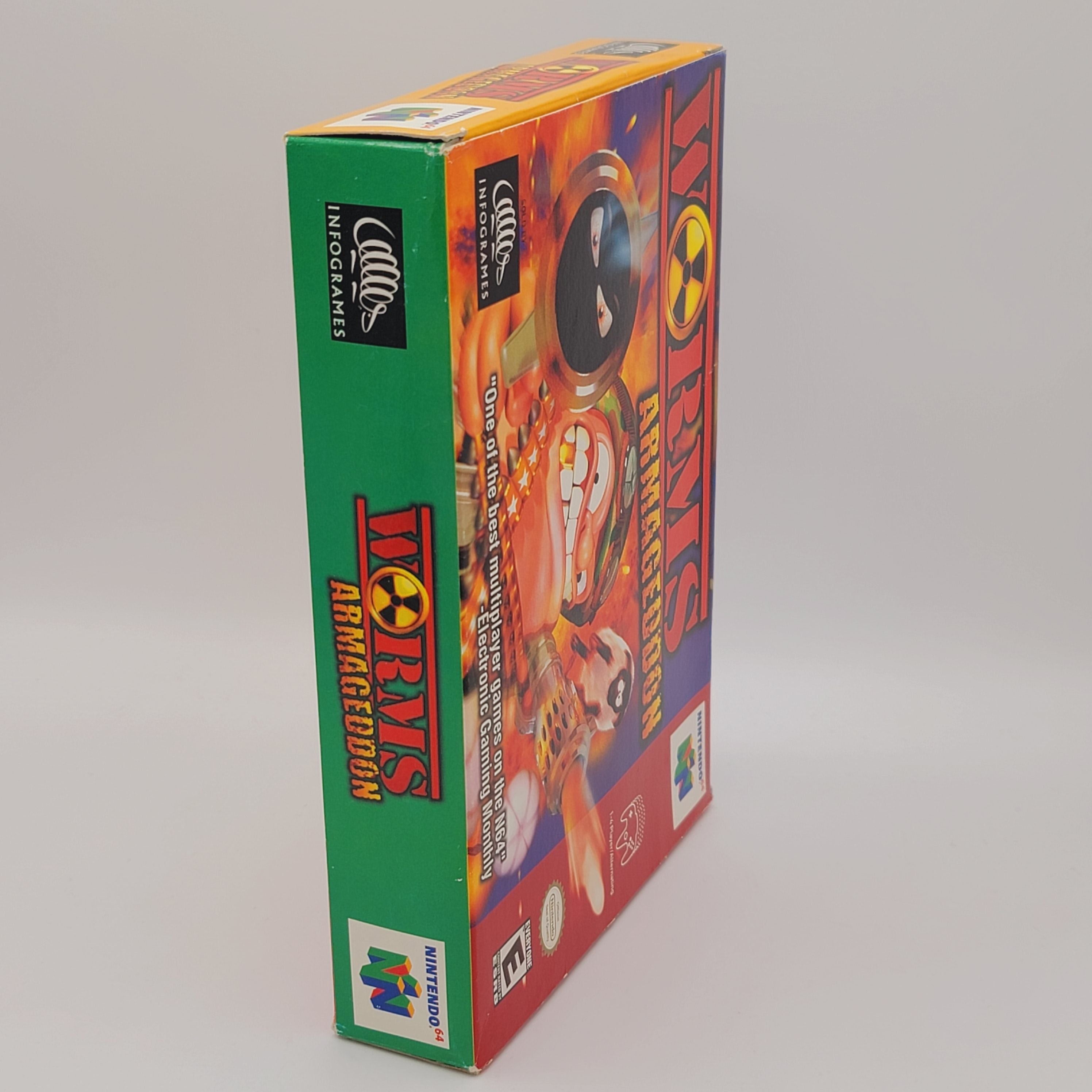 N64 - Worms Armageddon (Complete in Box / A- / With Manual)