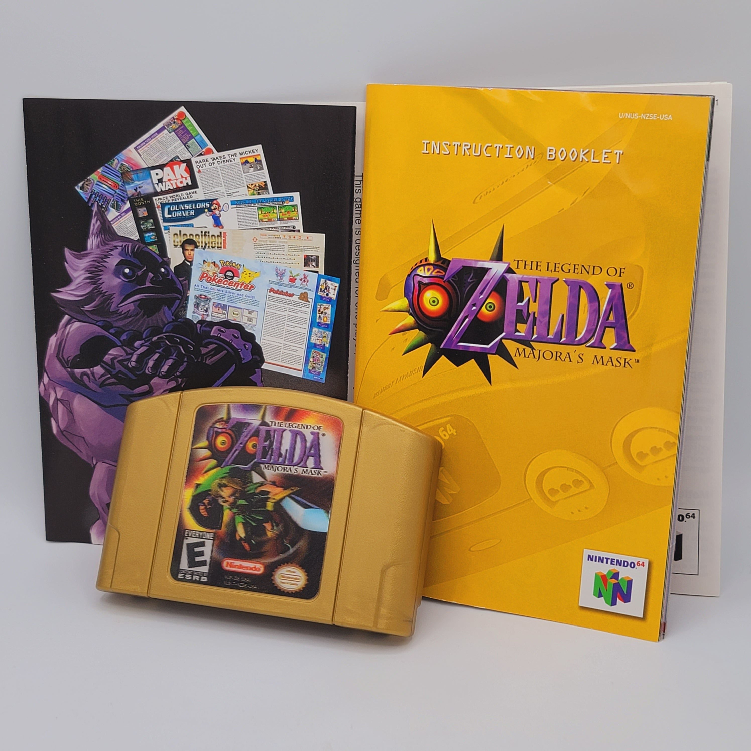 N64 - The Legend of Zelda Majora's Mask Edition Collector (Complet en Boite / A- / Avec Manuel)