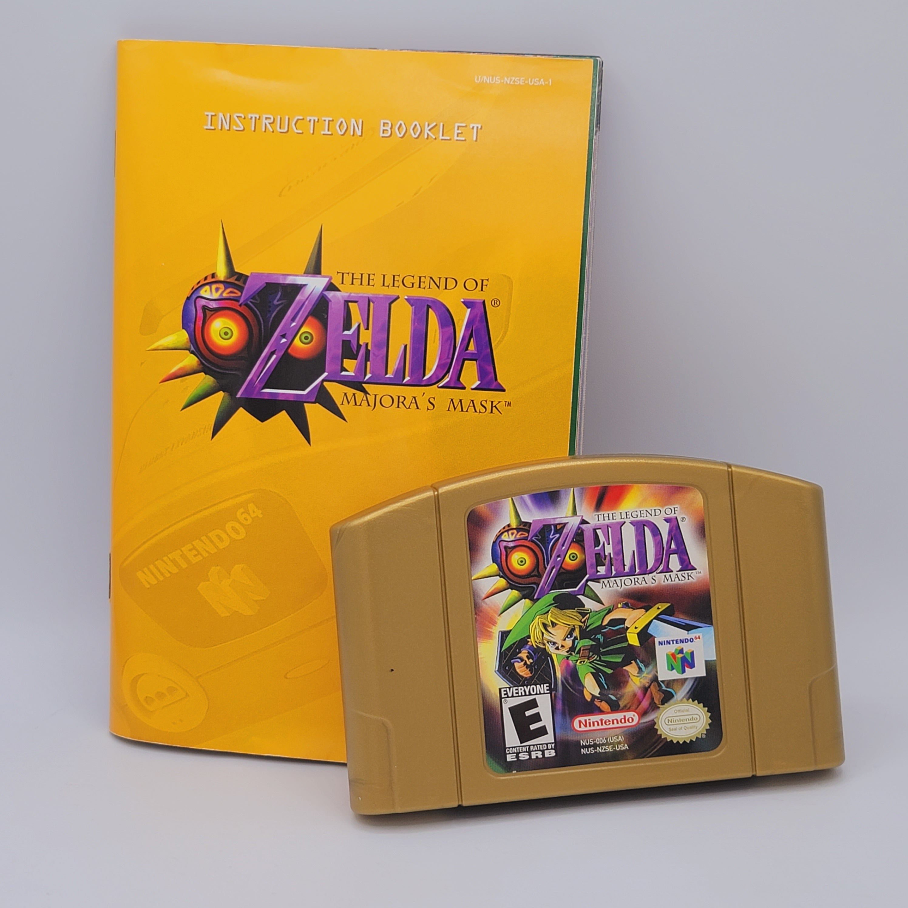 N64 - The Legend of Zelda Majora's Mask (Complet en Boite / C / Avec Manuel)