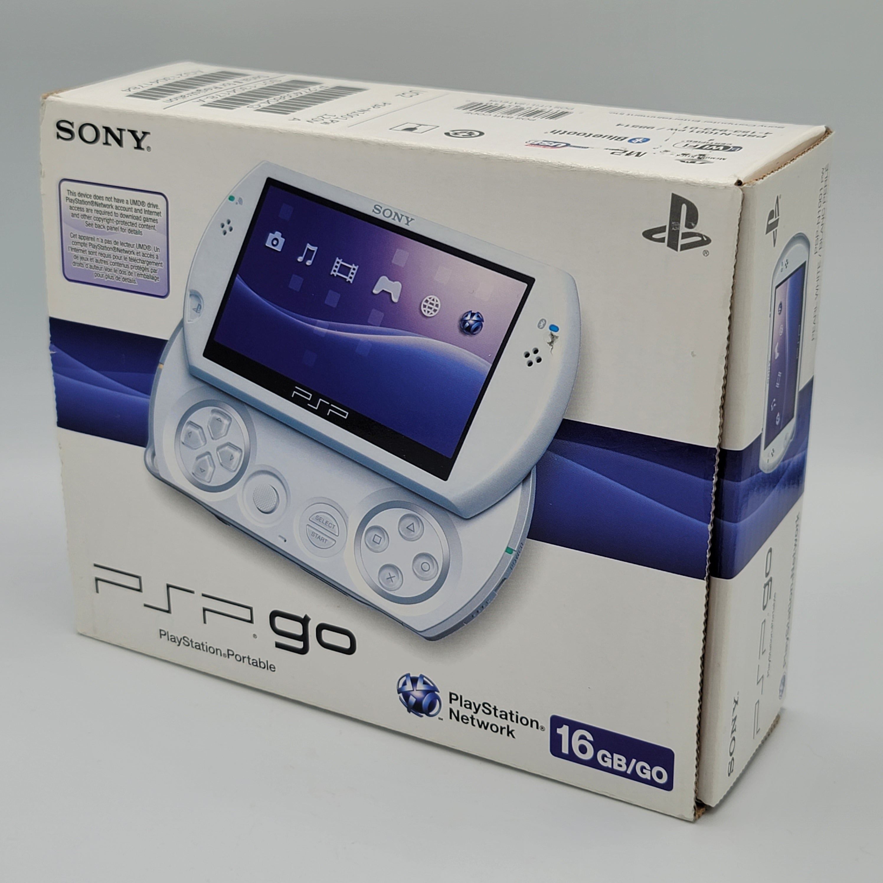 PSP GO System - White (Complete in Box)
