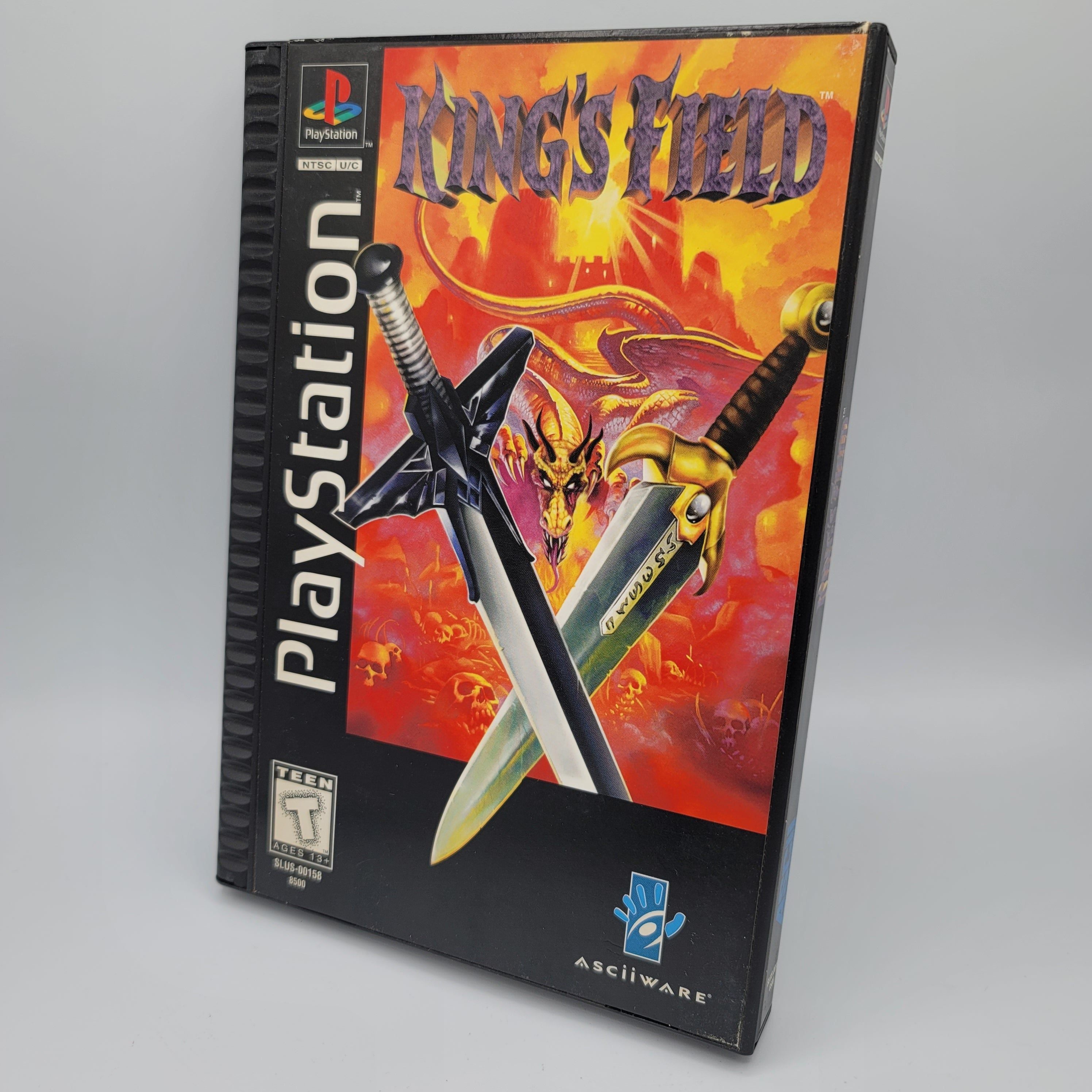 PS1 - King's Field (Long Box)