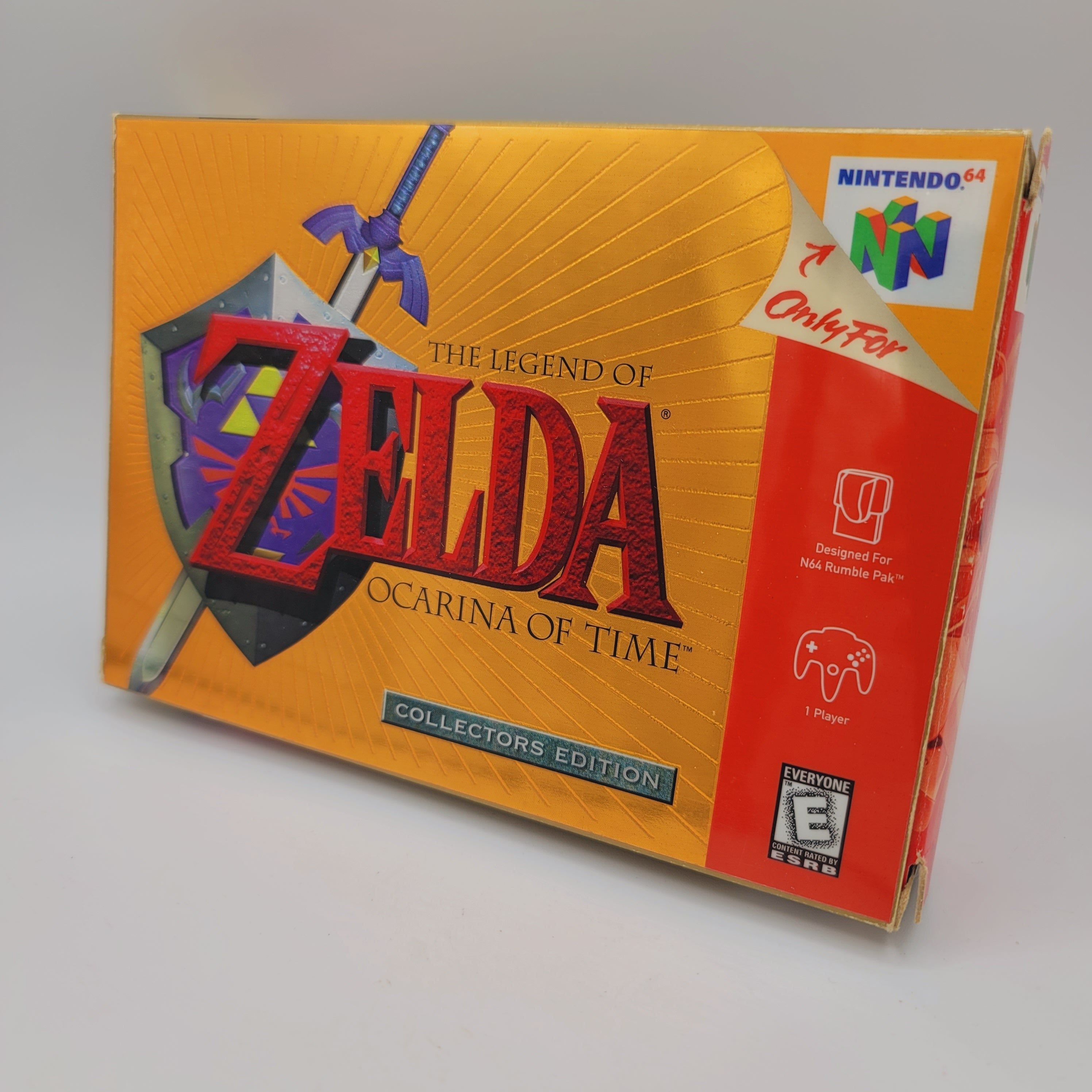 N64 - The Legend of Zelda Ocarina of Time Collectors Edition (Complete in Box / A / With Manual)