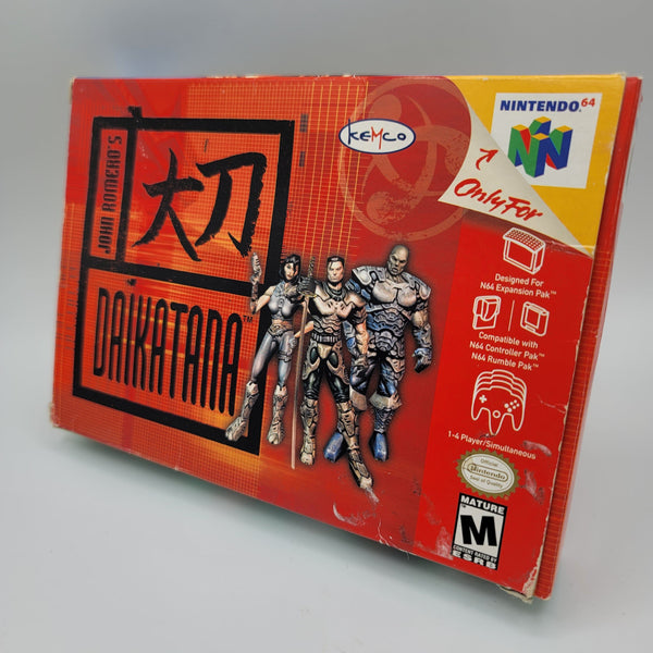 N64 - Daikatana (Complete in Box / B / No Manual)