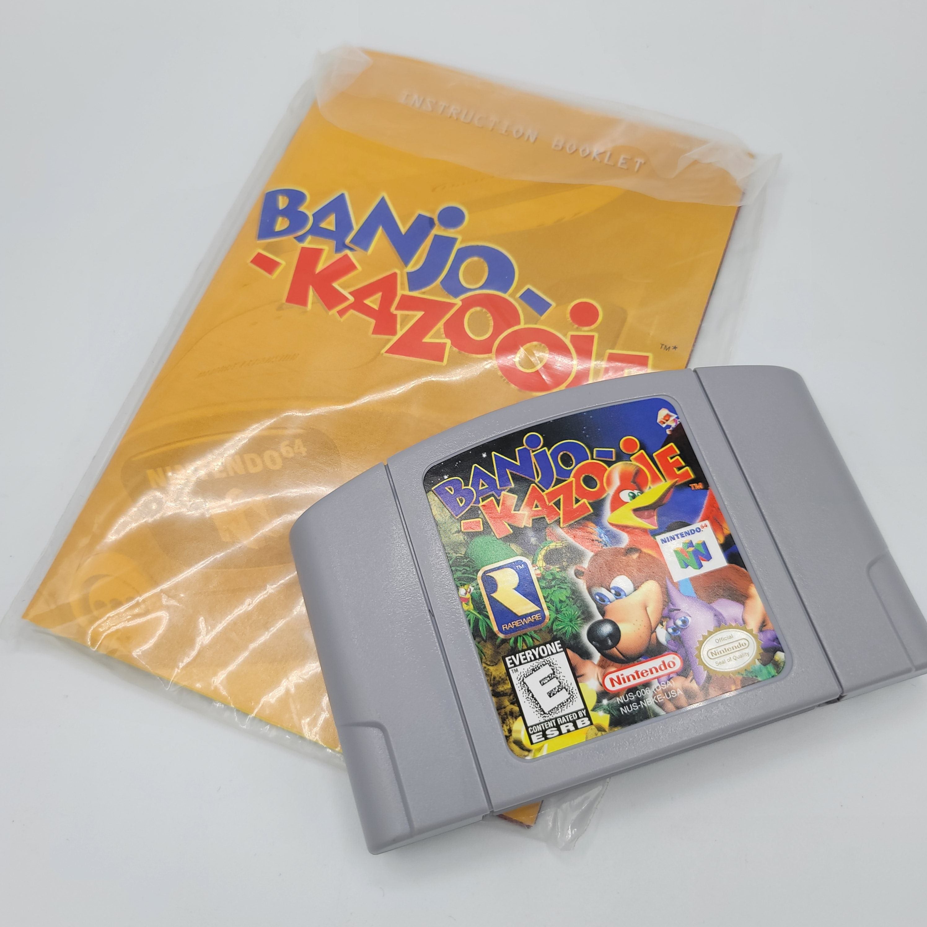 N64 - Banjo-Kazooie (Complete in Box / A / With Manual)
