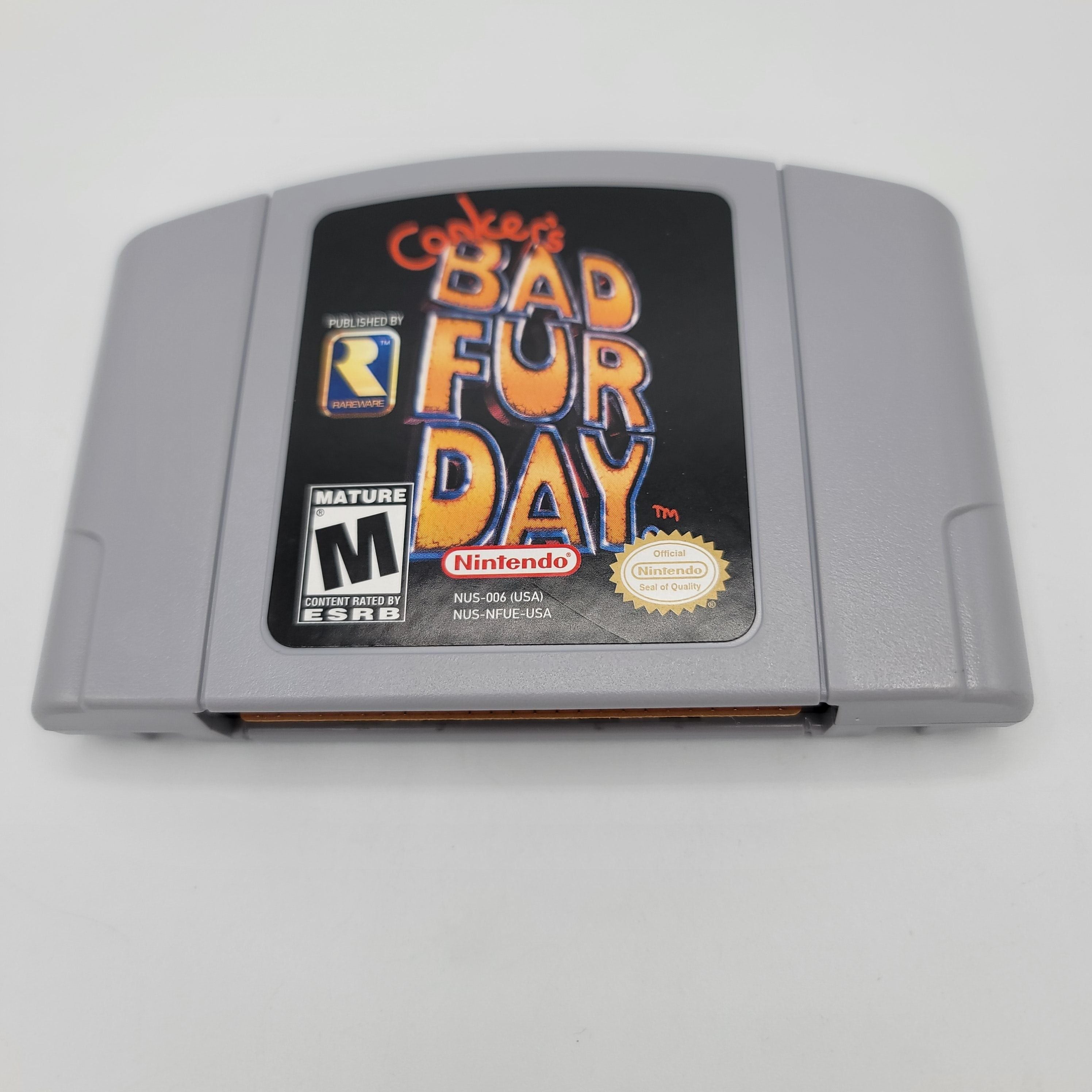 N64 - Conker's Bad Fur Day (complet dans la boîte)