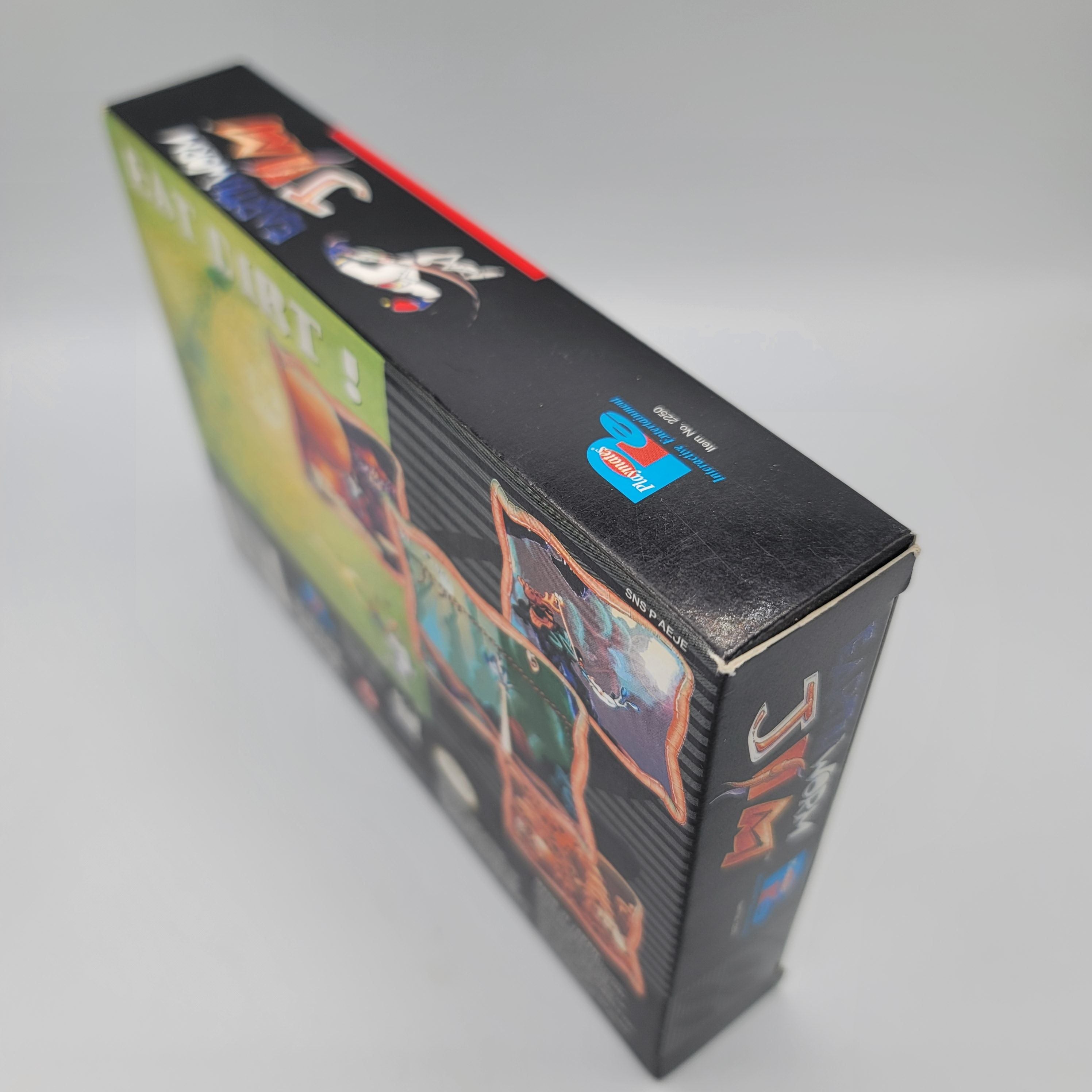 SNES - Earthworm Jim (Complete in Box / A+ / With Manual & Poster)