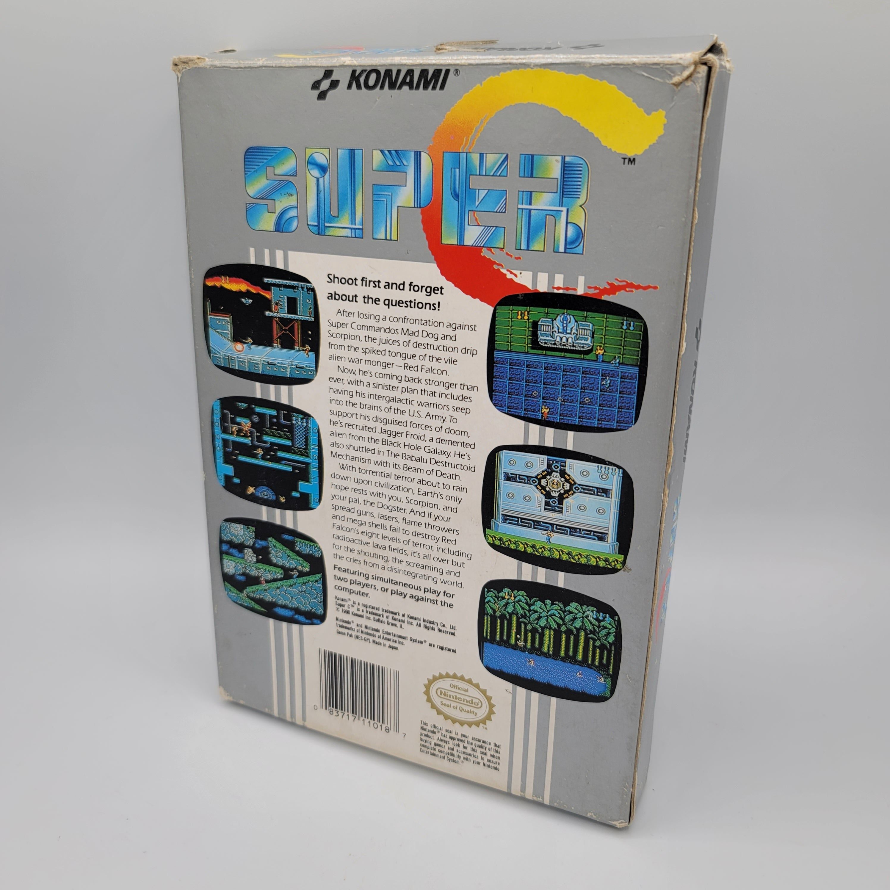 NES - Super C (Complete in Box / B / No Manual)
