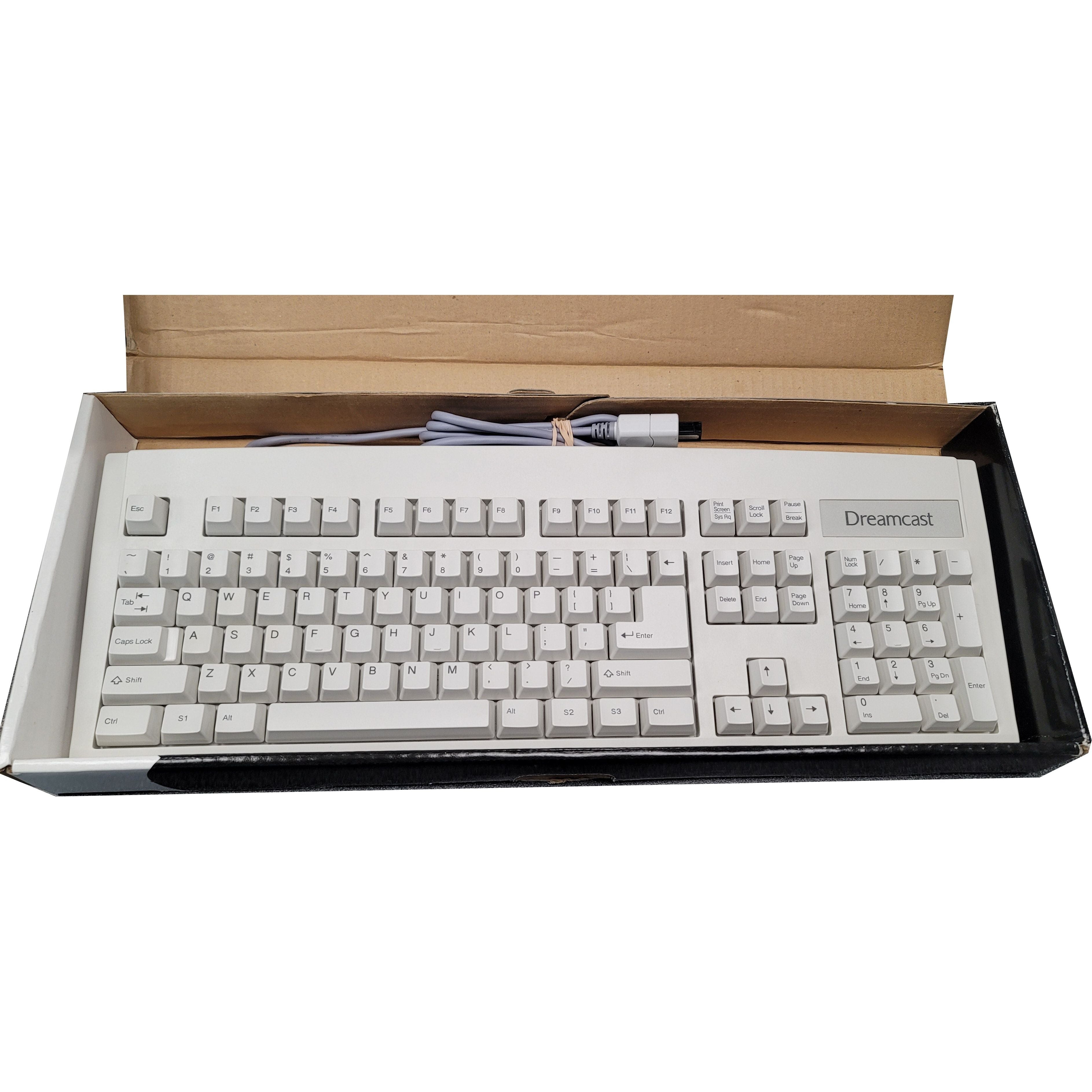 Sega Dreamcast Keyboard (Complete in Box)