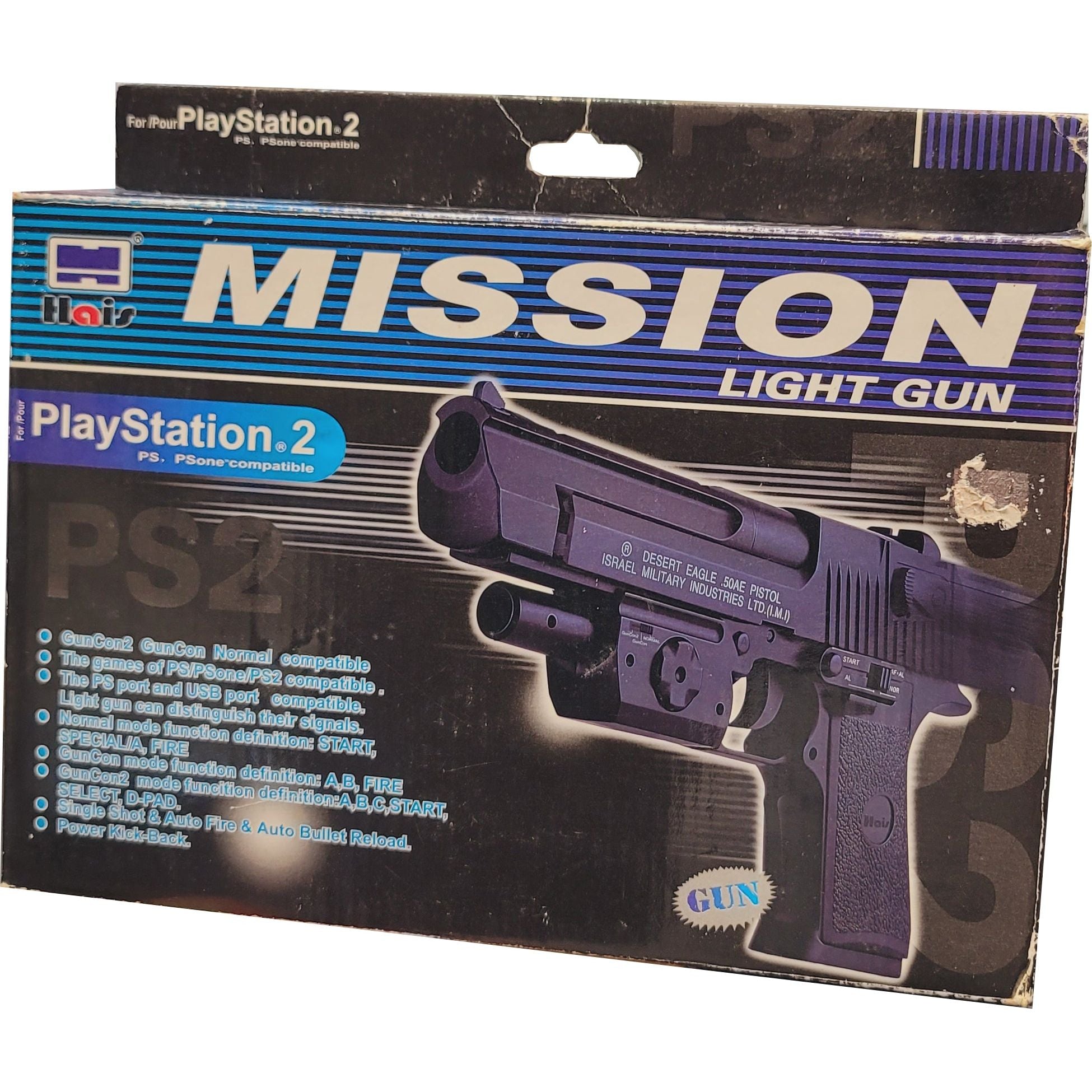 Mission Light Gun for PlayStation 2