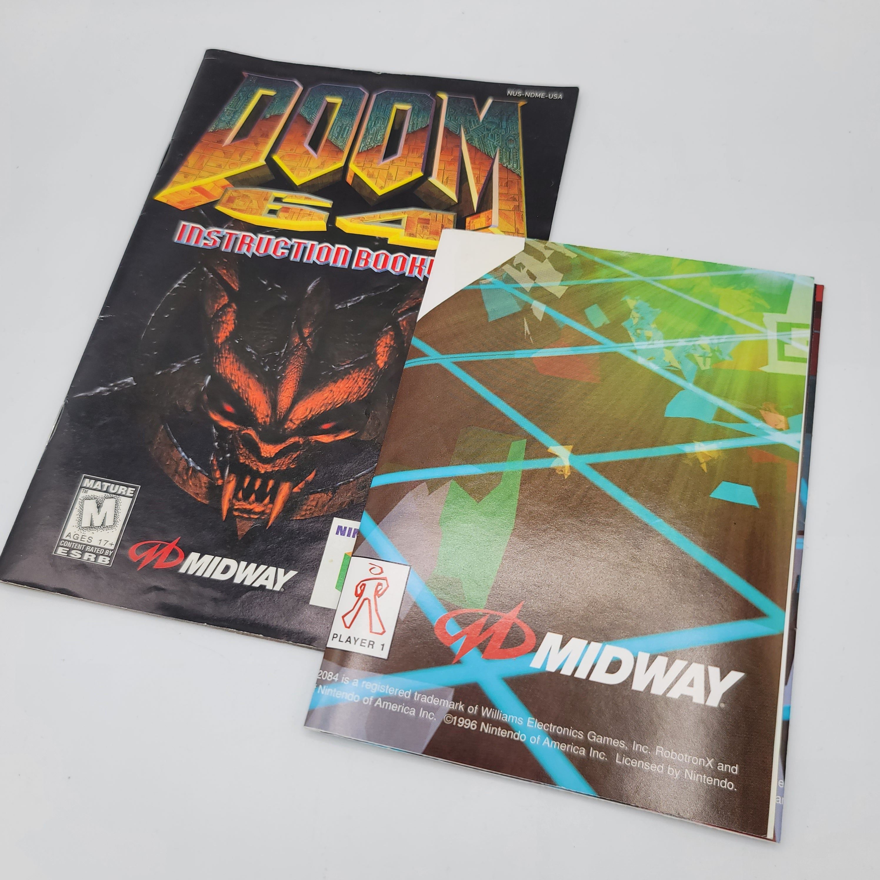 N64 - Doom 64 (Complete in Box / A / With Manual)