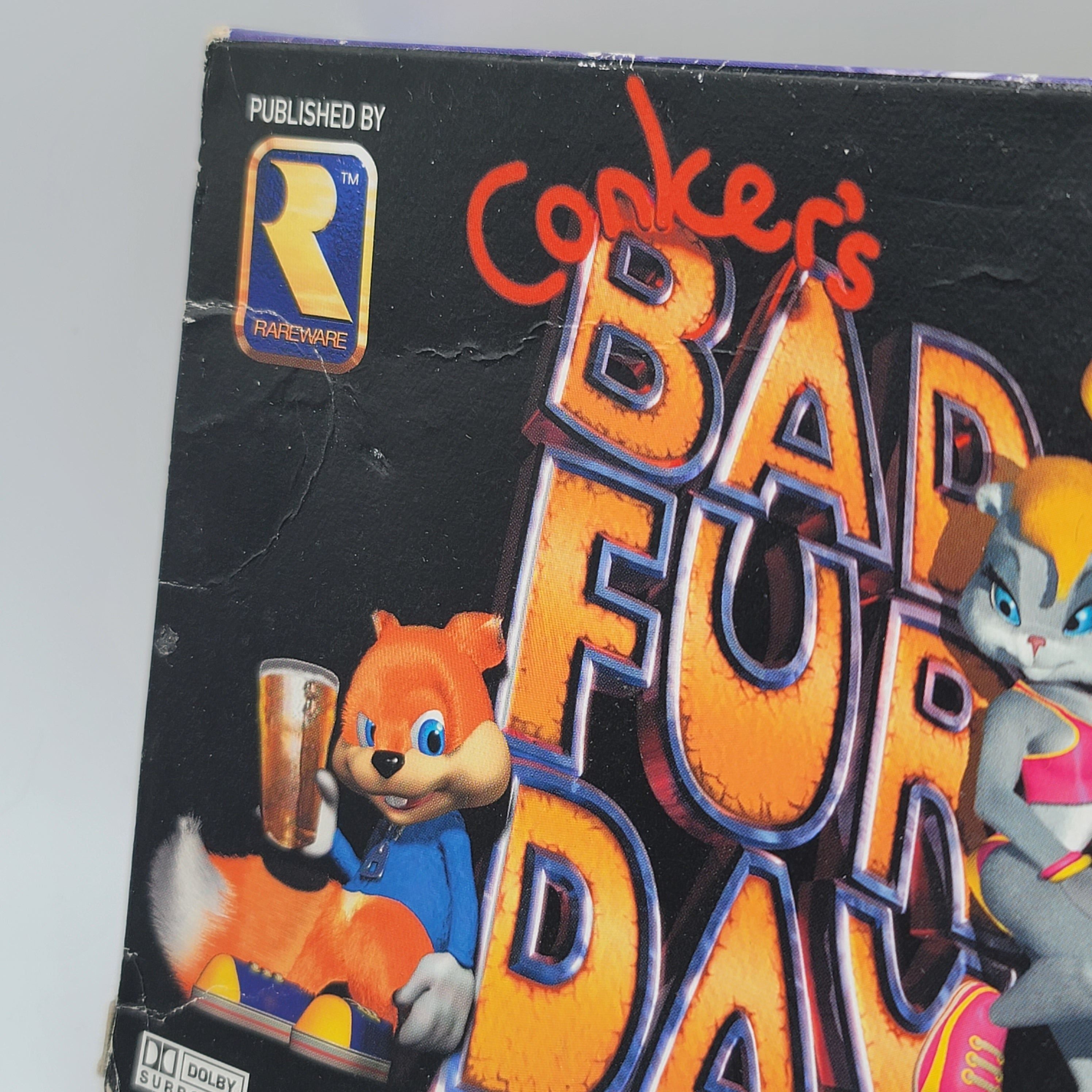 N64 - Conker's Bad Fur Day (Complete in Box / B+ / With Manual)