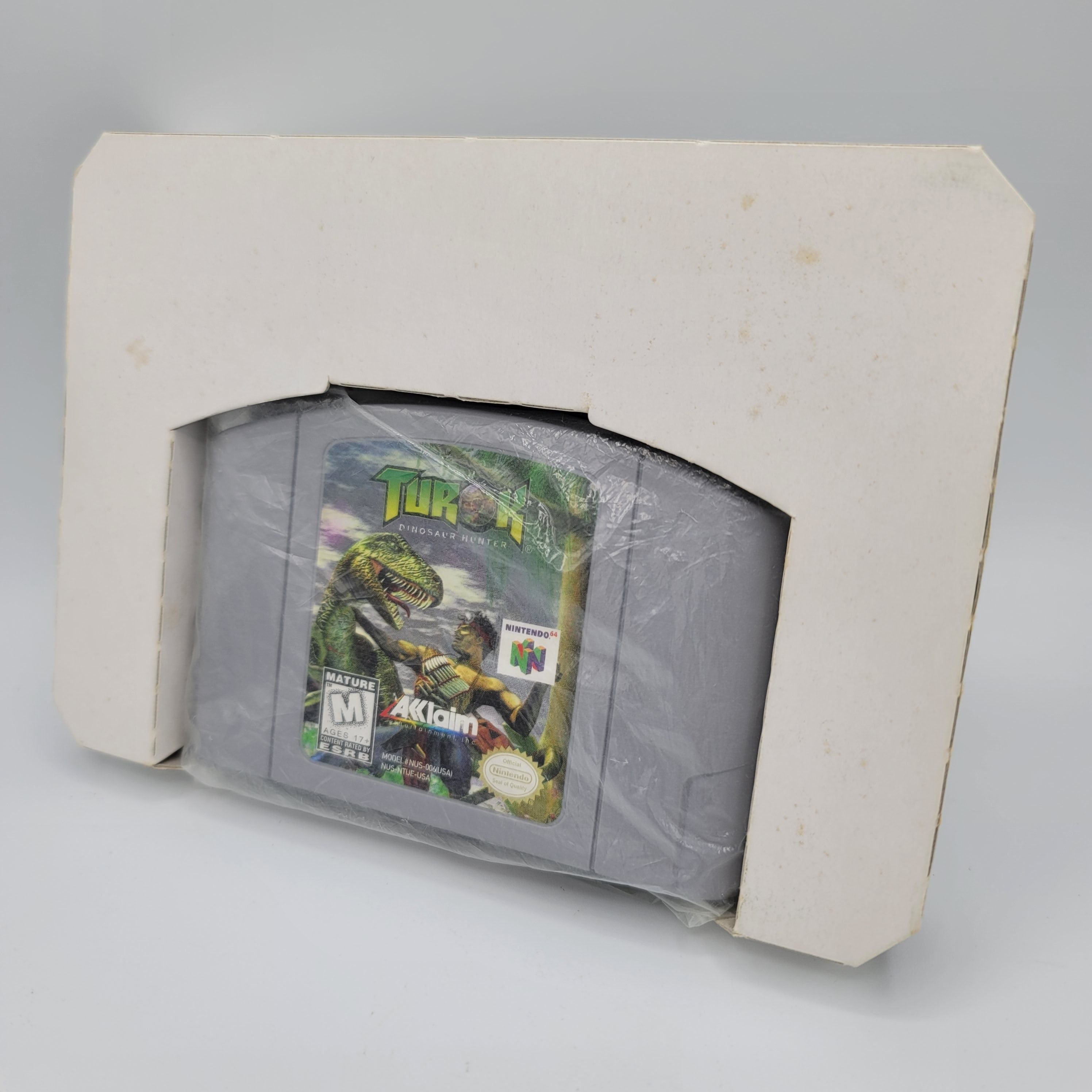 N64 - Turok Dinosaur Hunter (Complete in Box / A / With Manual)