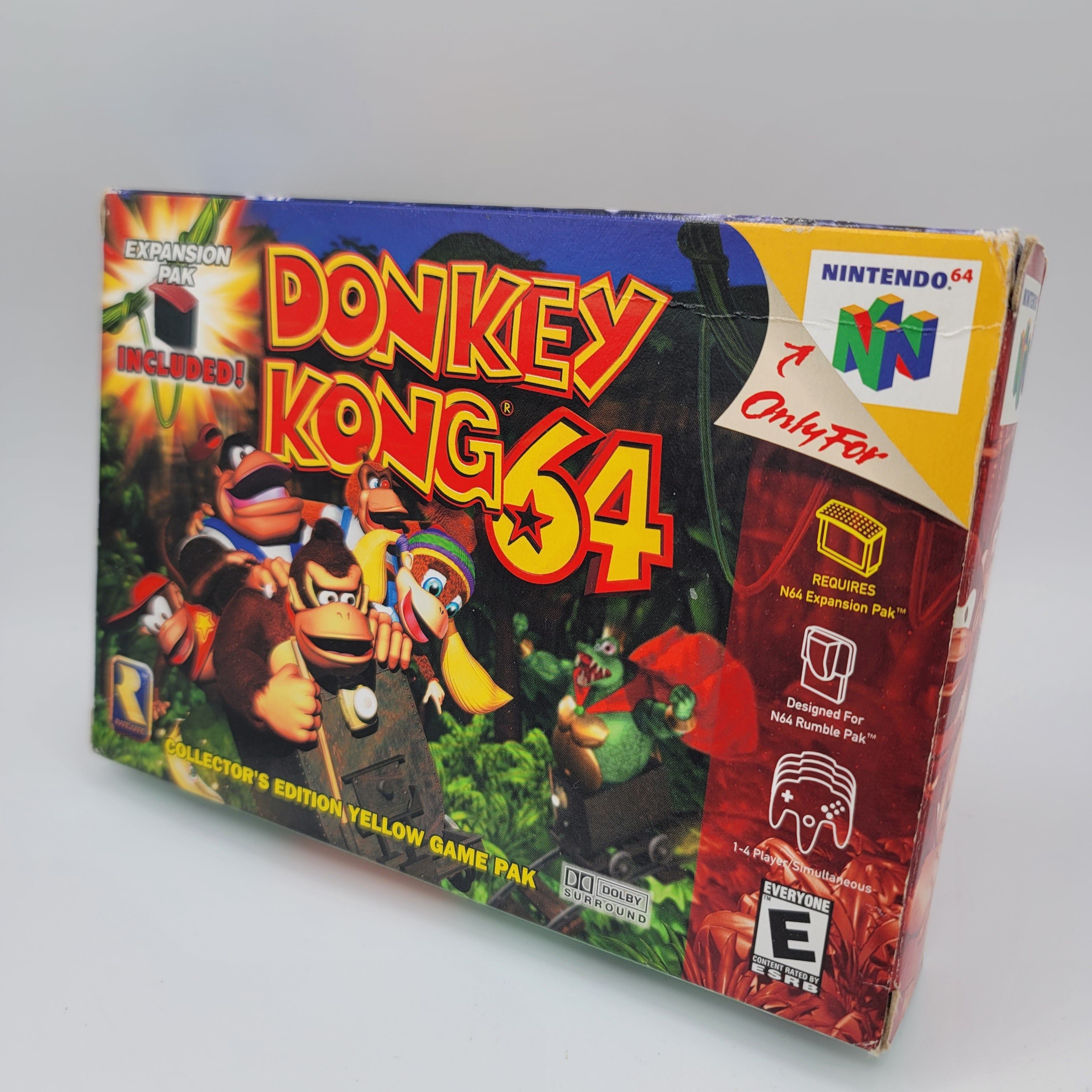 N64 - Donkey Kong 64 (Complete in Box / A- / With Manual)