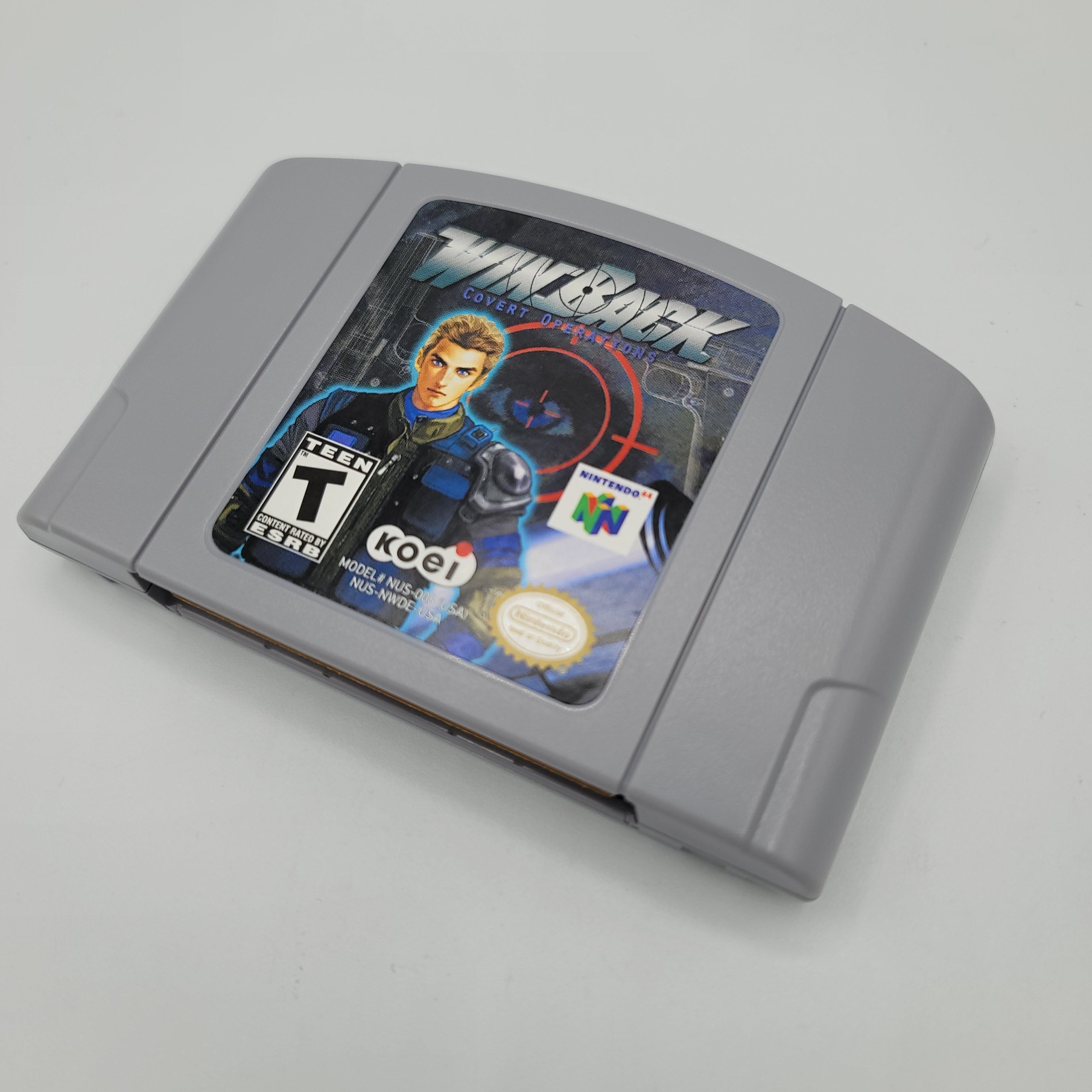 N64 - WinBack Covert Operations (Complete in Box / B+ / With Manual)