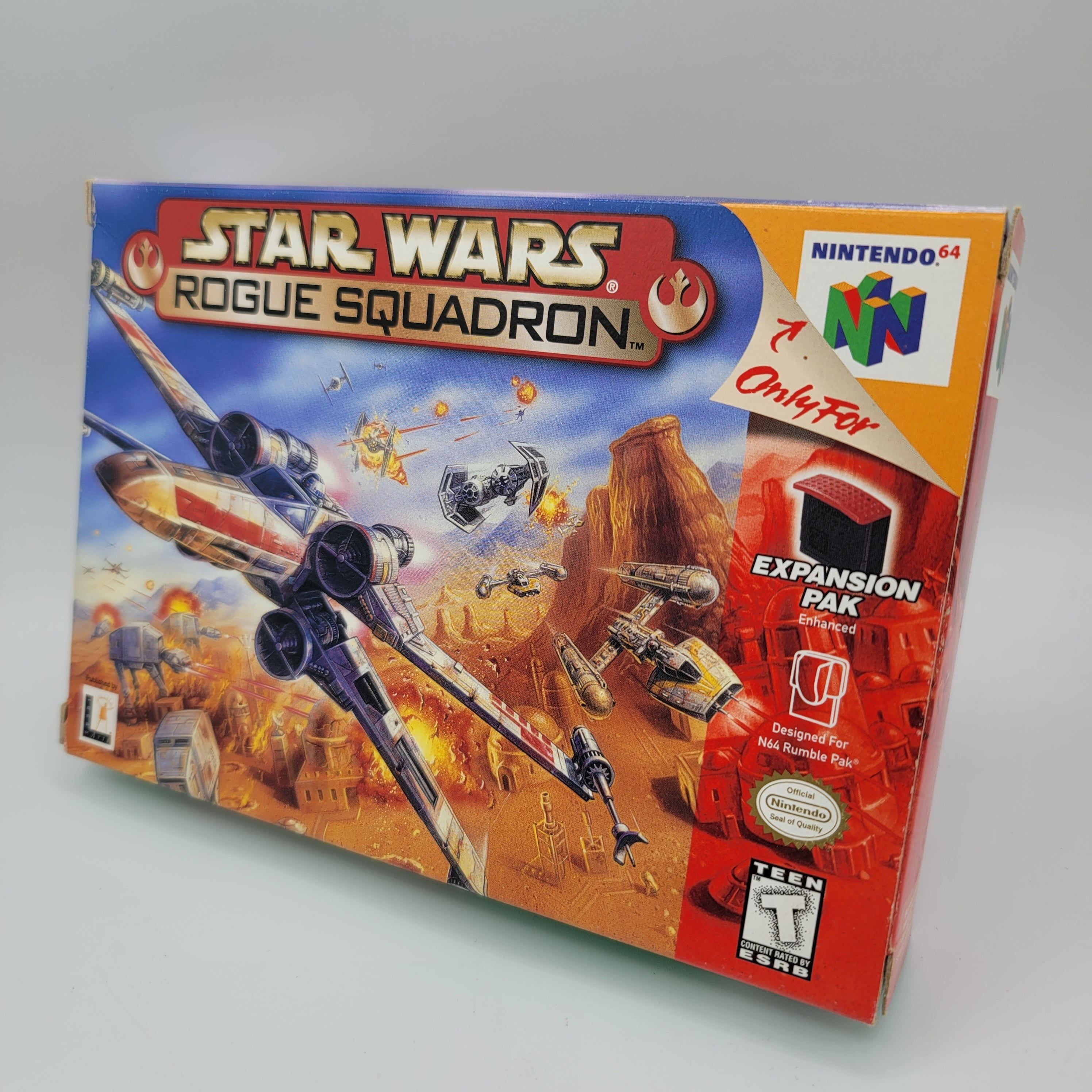 N64 - Star Wars Rogue Squadron (Complete in Box / A / With Manual)