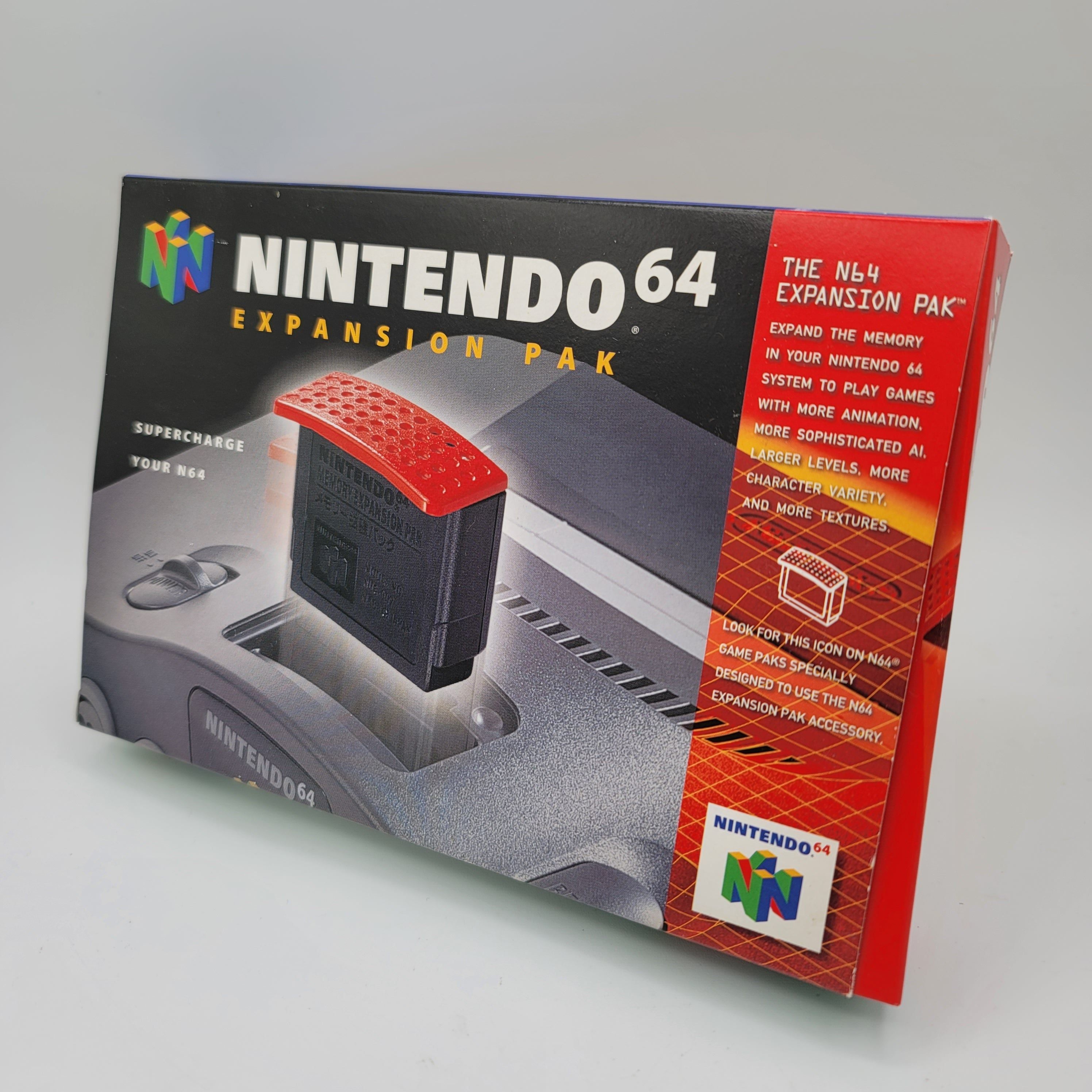 Nintendo 64 Expansion Pak (Complete in Box / A+ / With Manual)