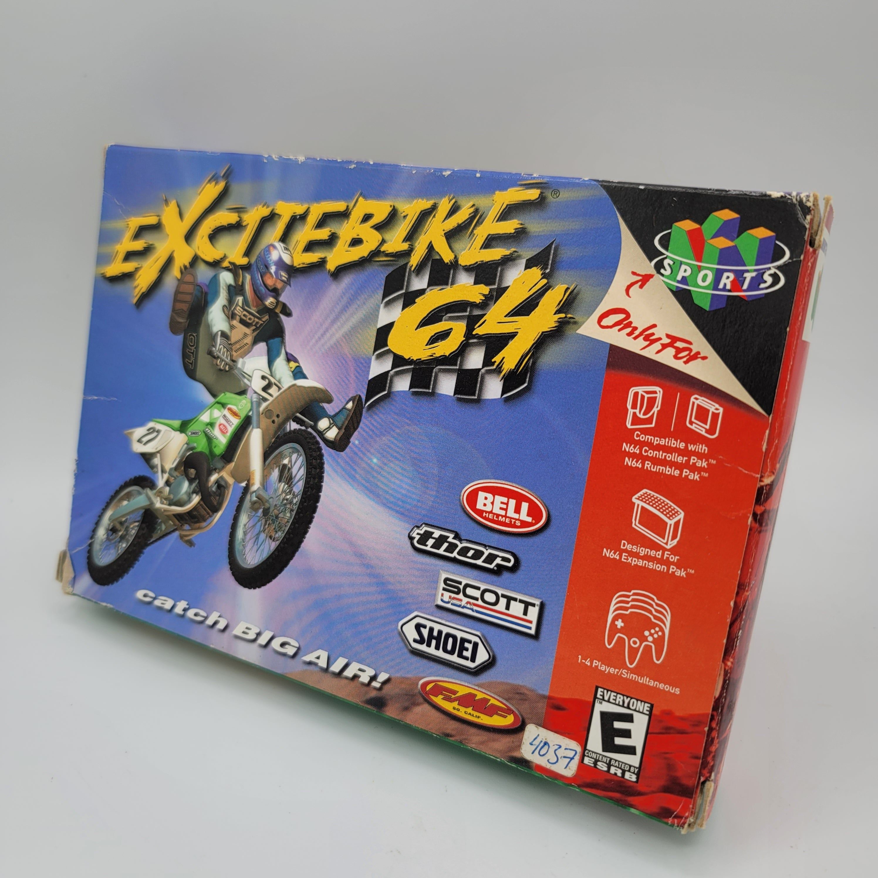 N64 - Excitebike 64 (Complete in Box / B+ / With Manual)