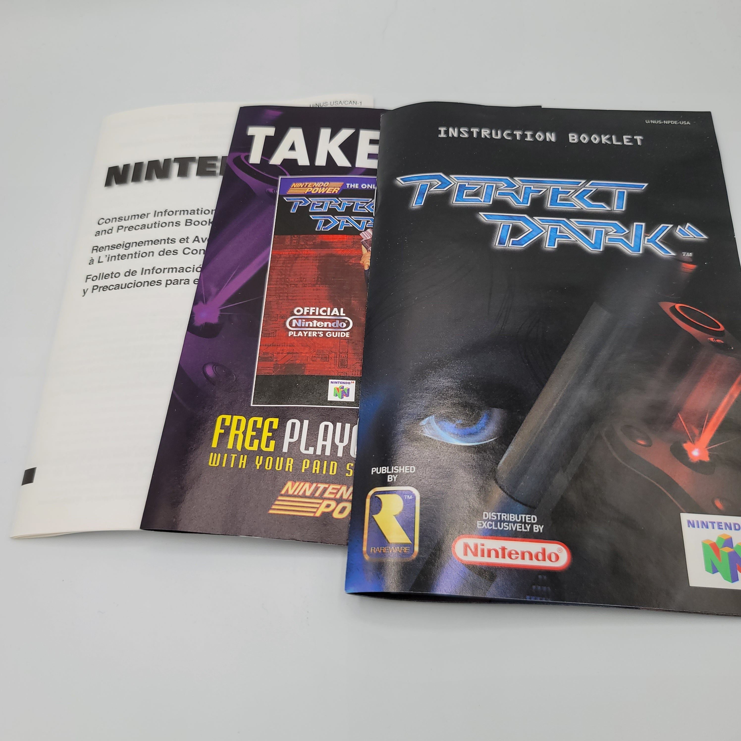 N64 - Perfect Dark (Complete in Box / A / With Manual)