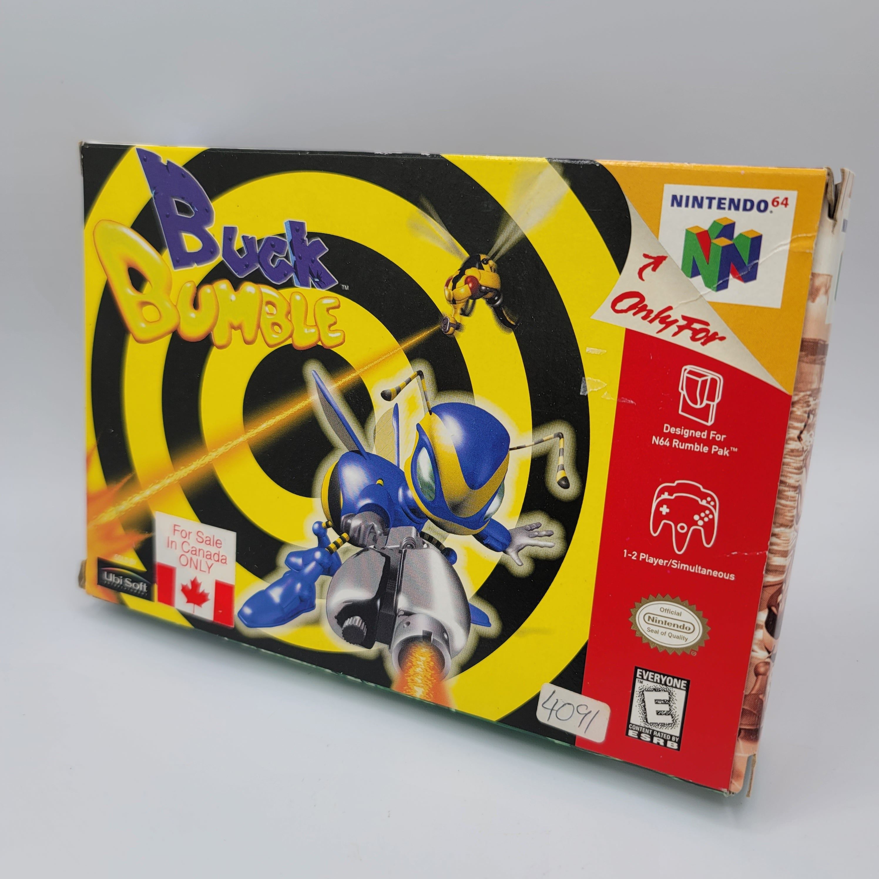 N64 - Buck Bumble (Complete in Box / A- / With Manual)