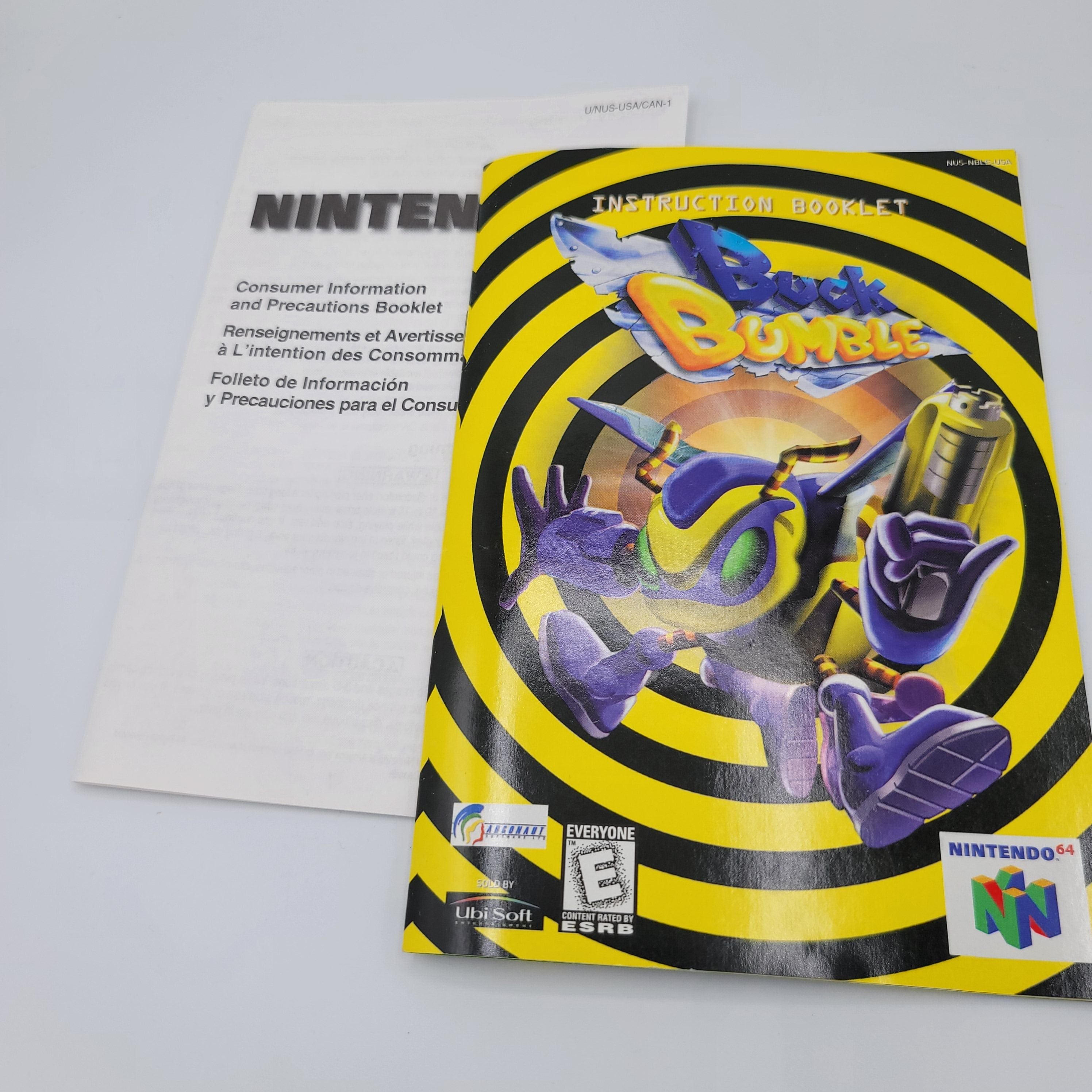 N64 - Buck Bumble (Complete in Box / A- / With Manual)