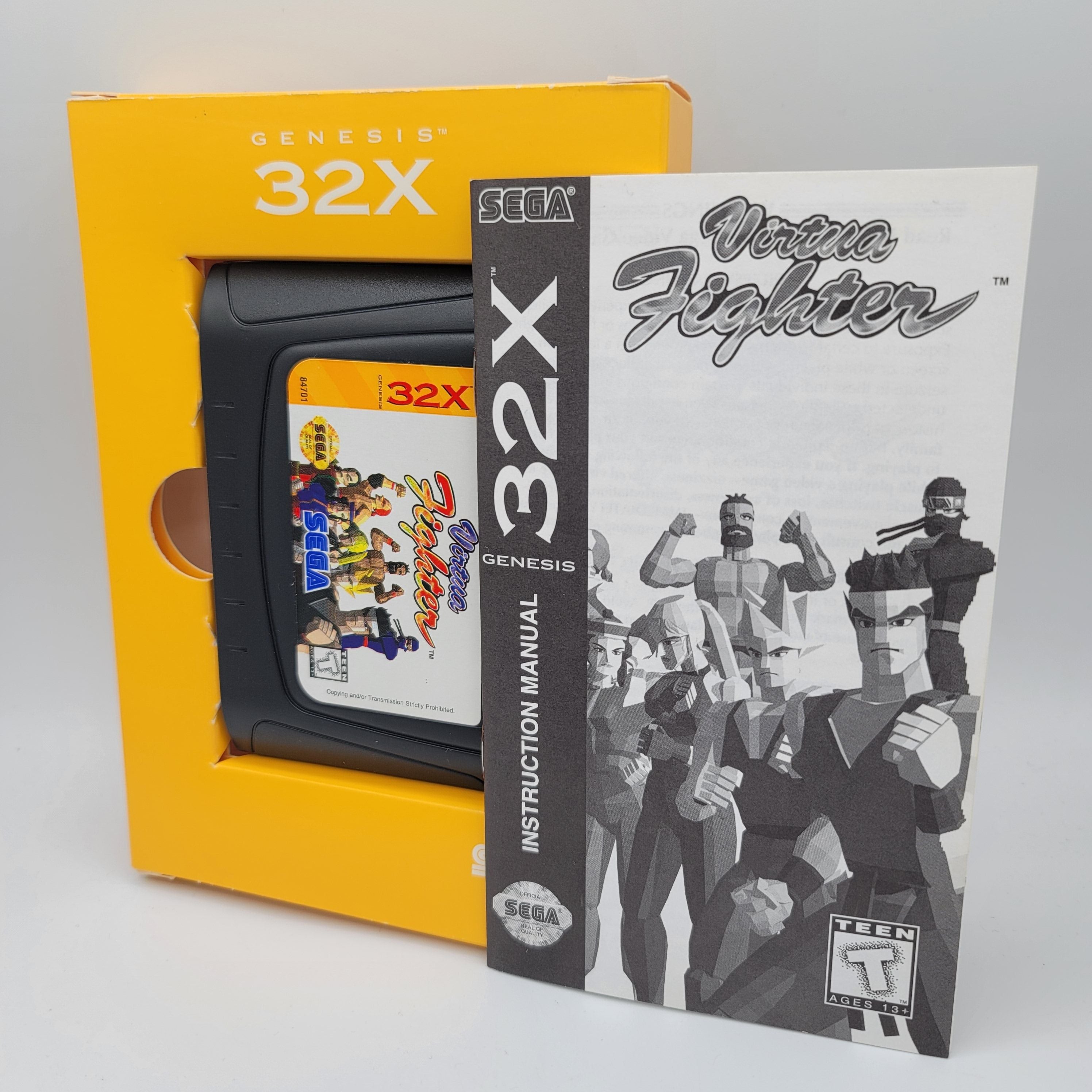 32X - Virtua Fighter (Complete in Box / With Manual)