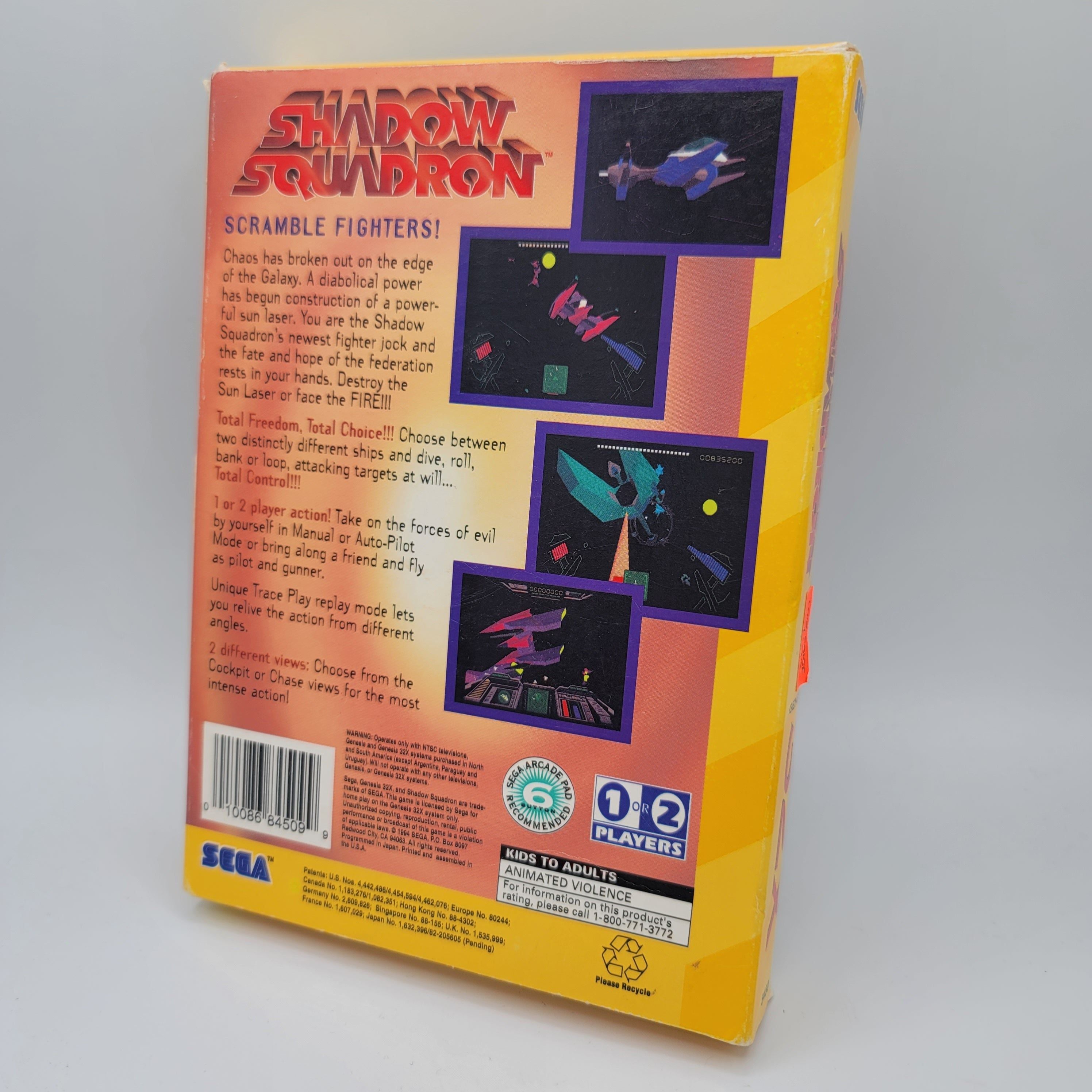 32X - Shadow Squadron (Complete in Box / No Manual)